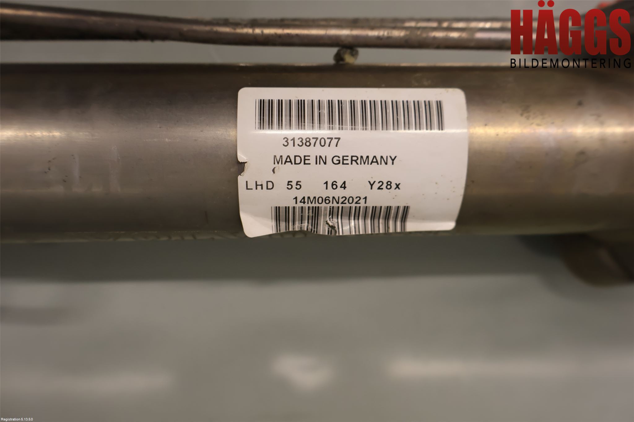 Volvo V70 14-16 Styrväxel Servo -Snäcka