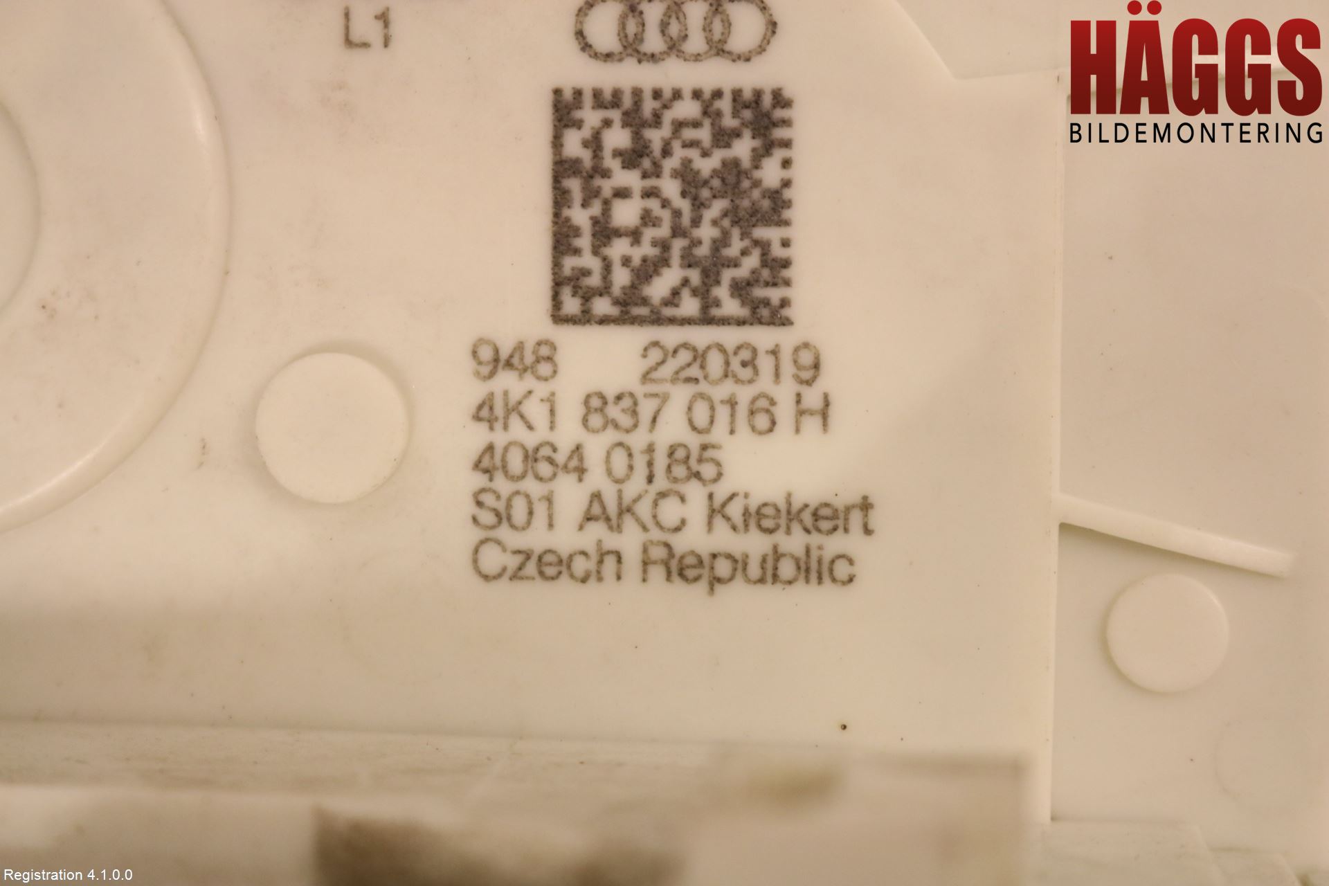 Audi A6 F2/C8 19- Låskista-Dörrlås