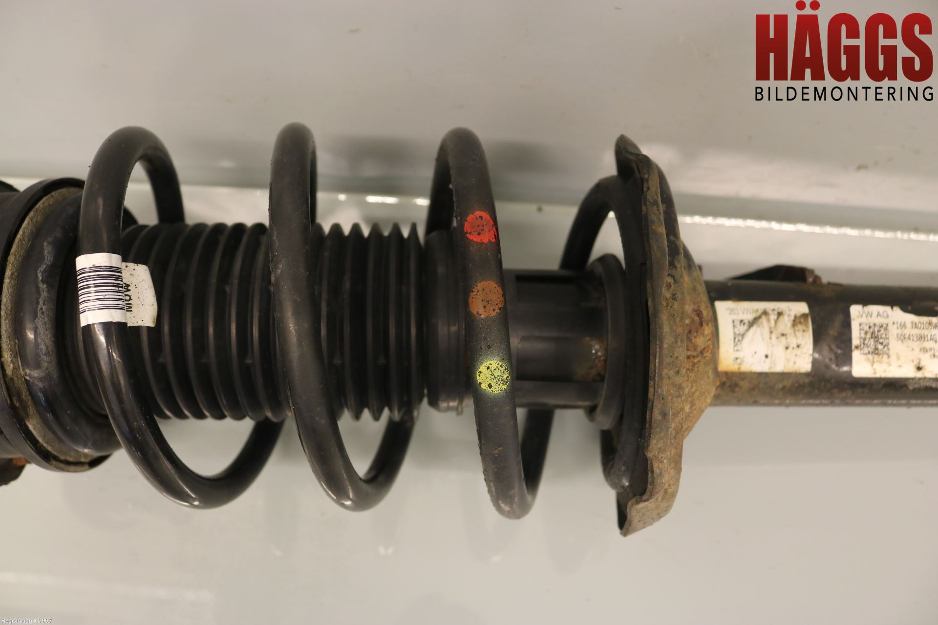 Volkswagen VW TIGUAN 16-24 Fjäderben Fram Höger