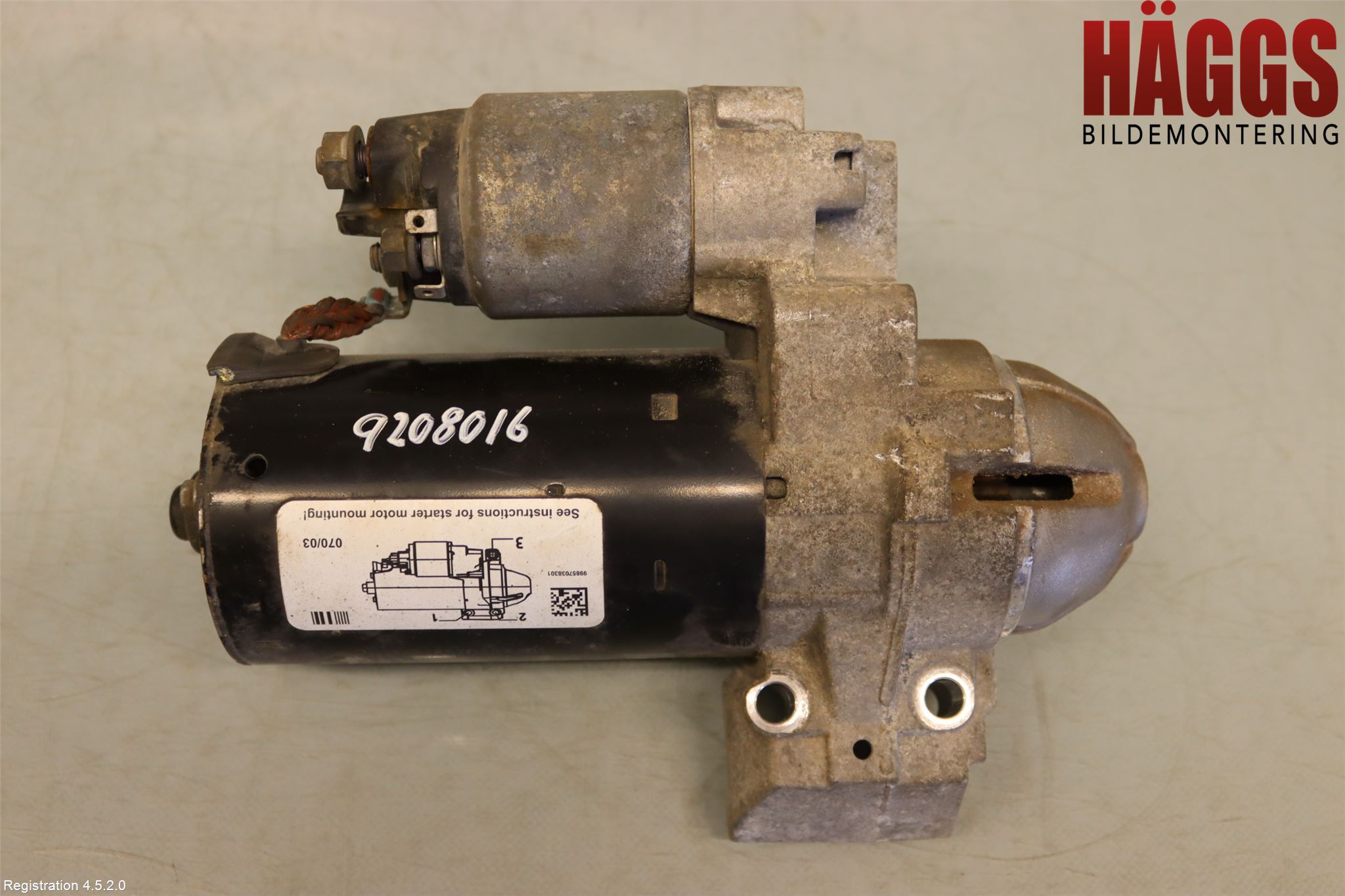 BMW X1 E84 10-15 Startmotor Diesel