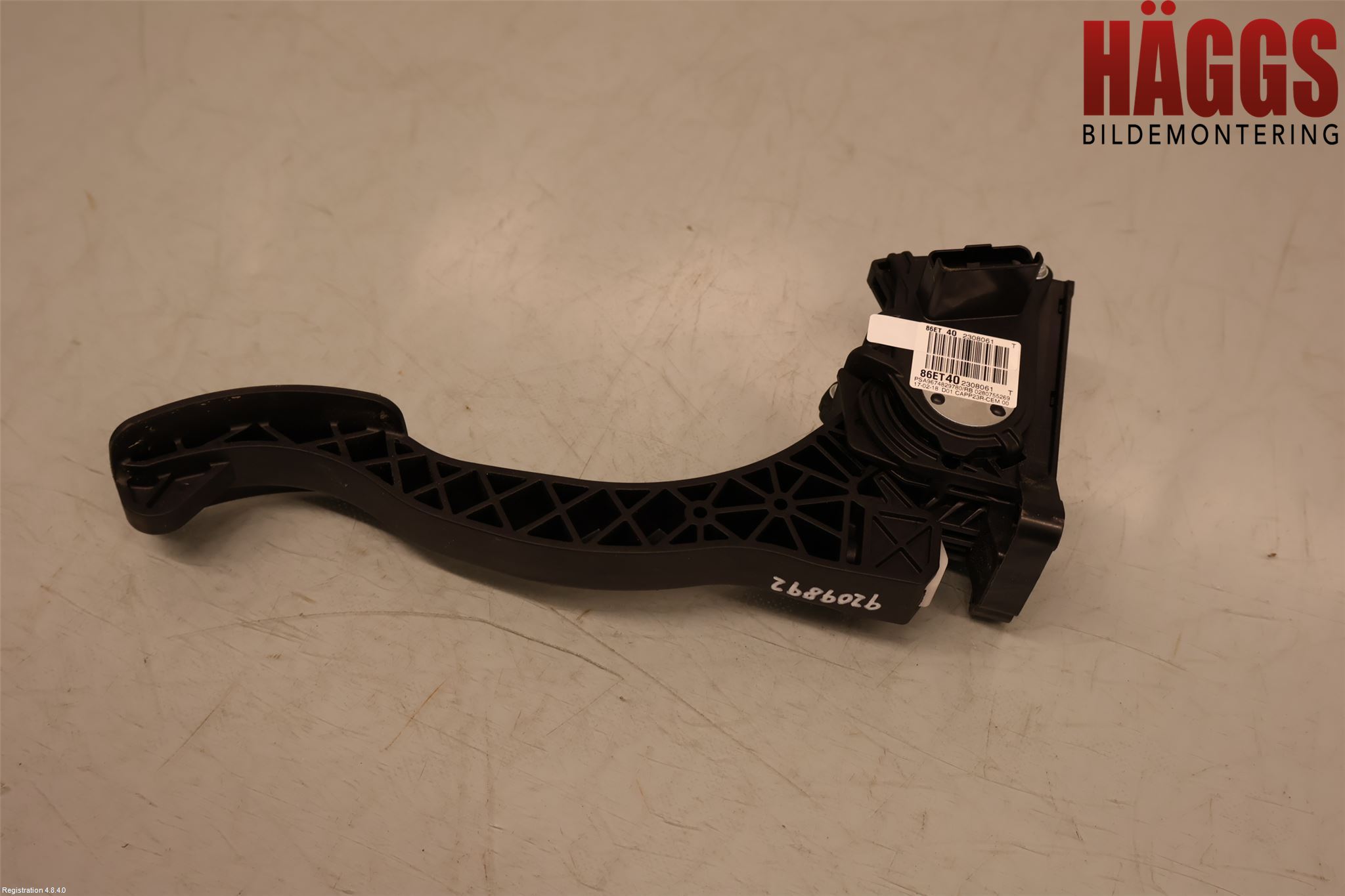 Peugeot EXPERT/E-EXPERT 17- Gaspedal