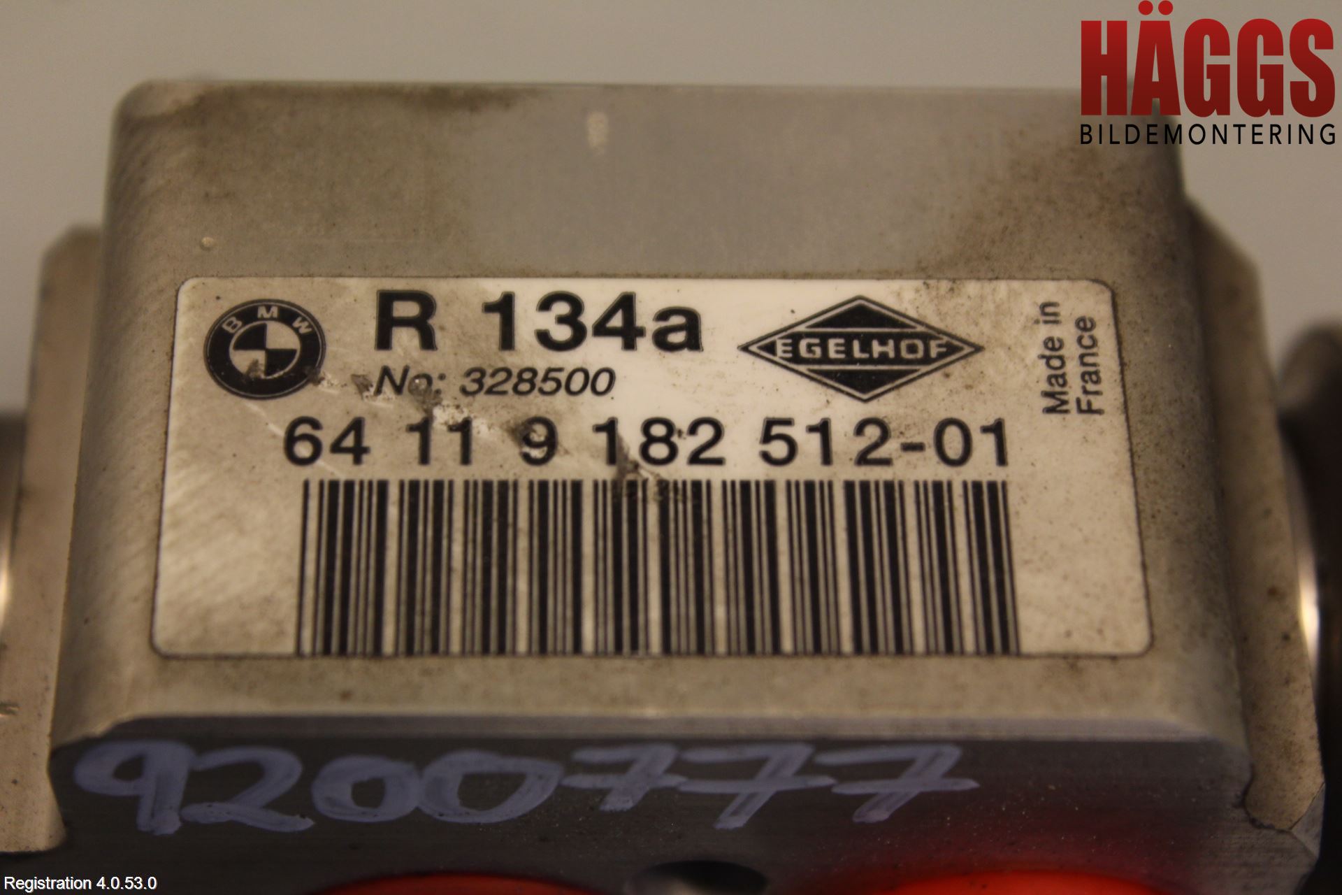 BMW 3 E90/91 SED/TOU 05-12 Ac Expansionsventil