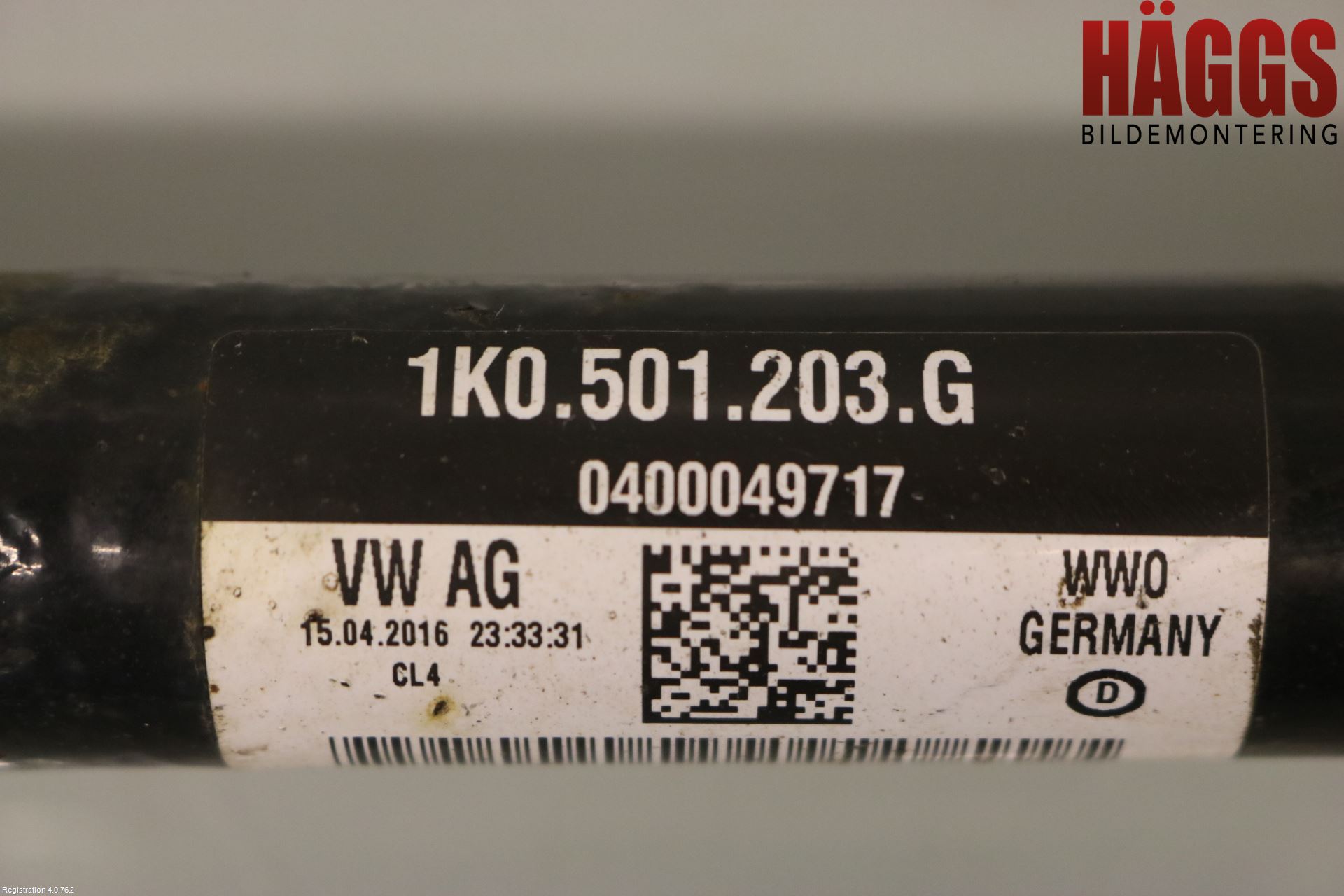 Skoda YETI Drivaxel Bak Vänster