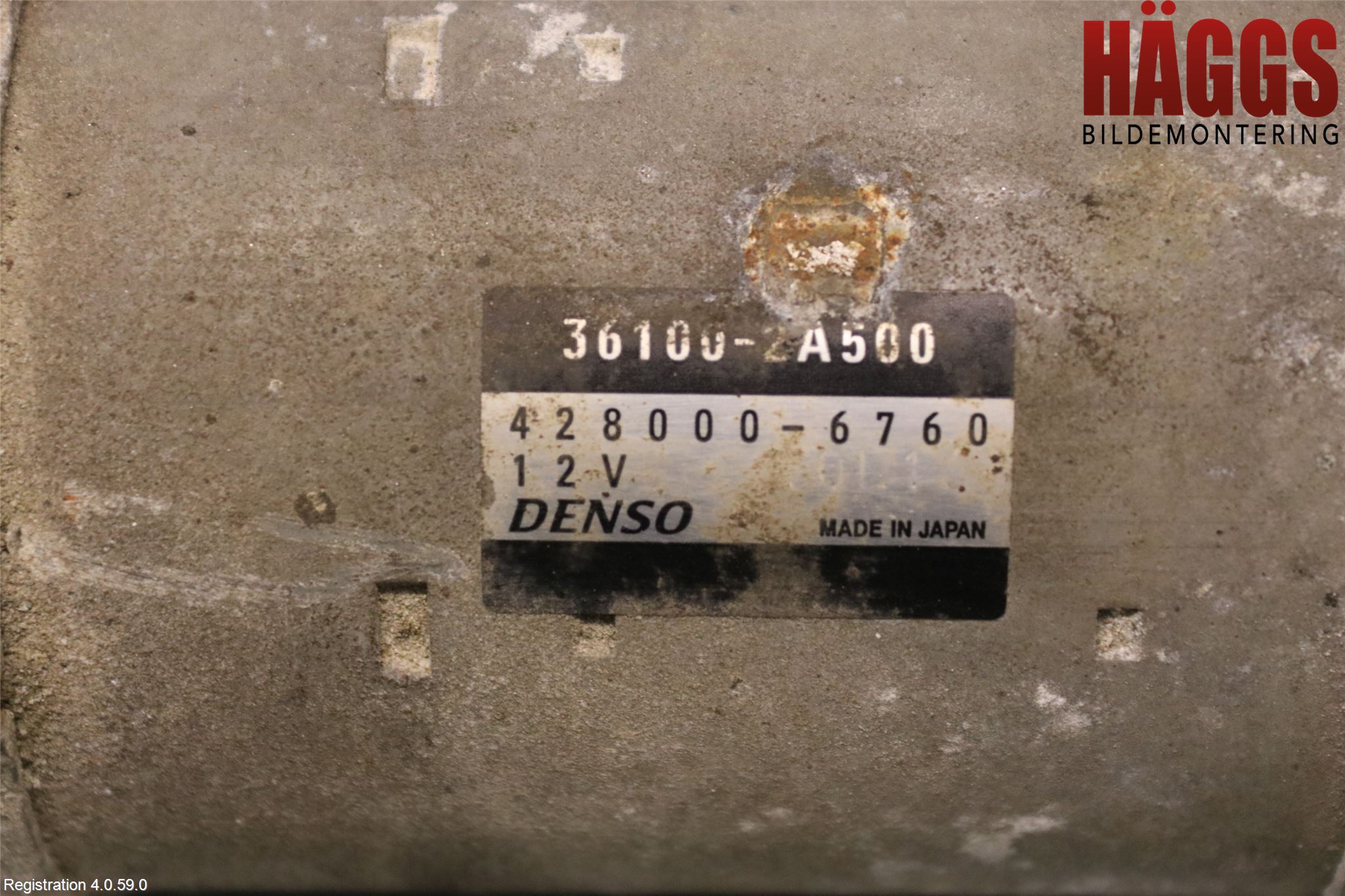 Kia CEED 06-12 Startmotor Diesel