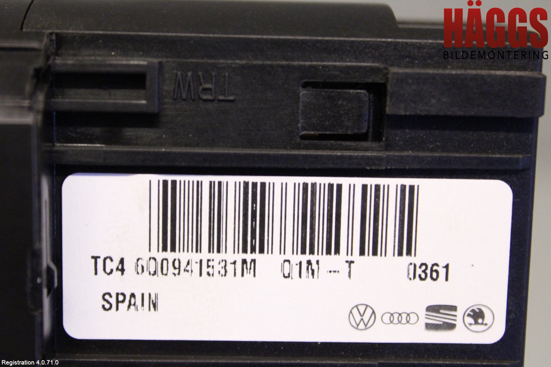 Volkswagen VW TRANSP/CARAVELLE (T5) 04-15 Strömställare Ljus