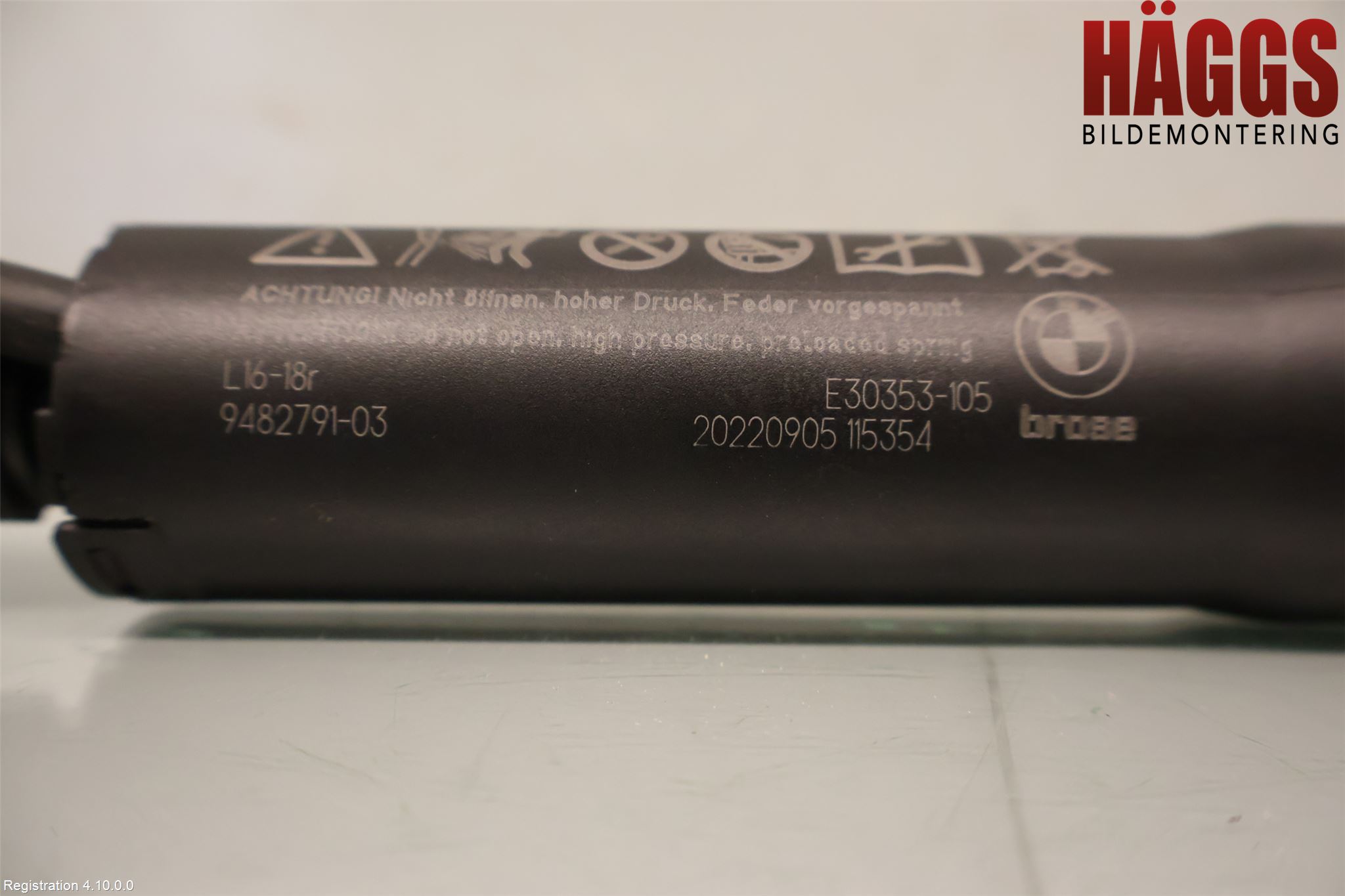 BMW 5 G30/G31/F90 17-23 Bakluckeöppnare Automatisk