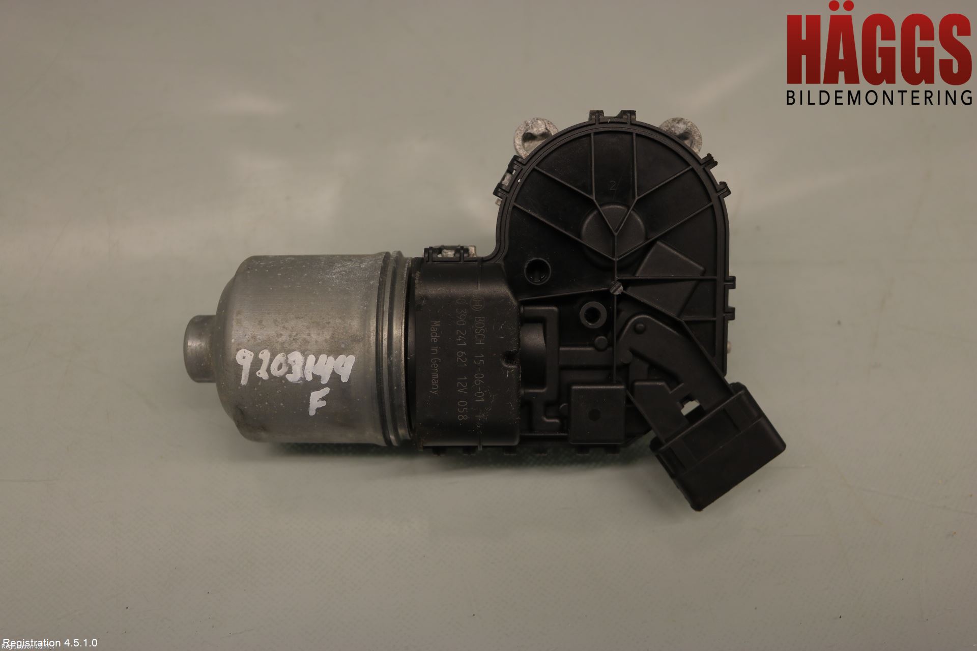 Peugeot PARTNER 16-18 Torkarmotor Vindruta
