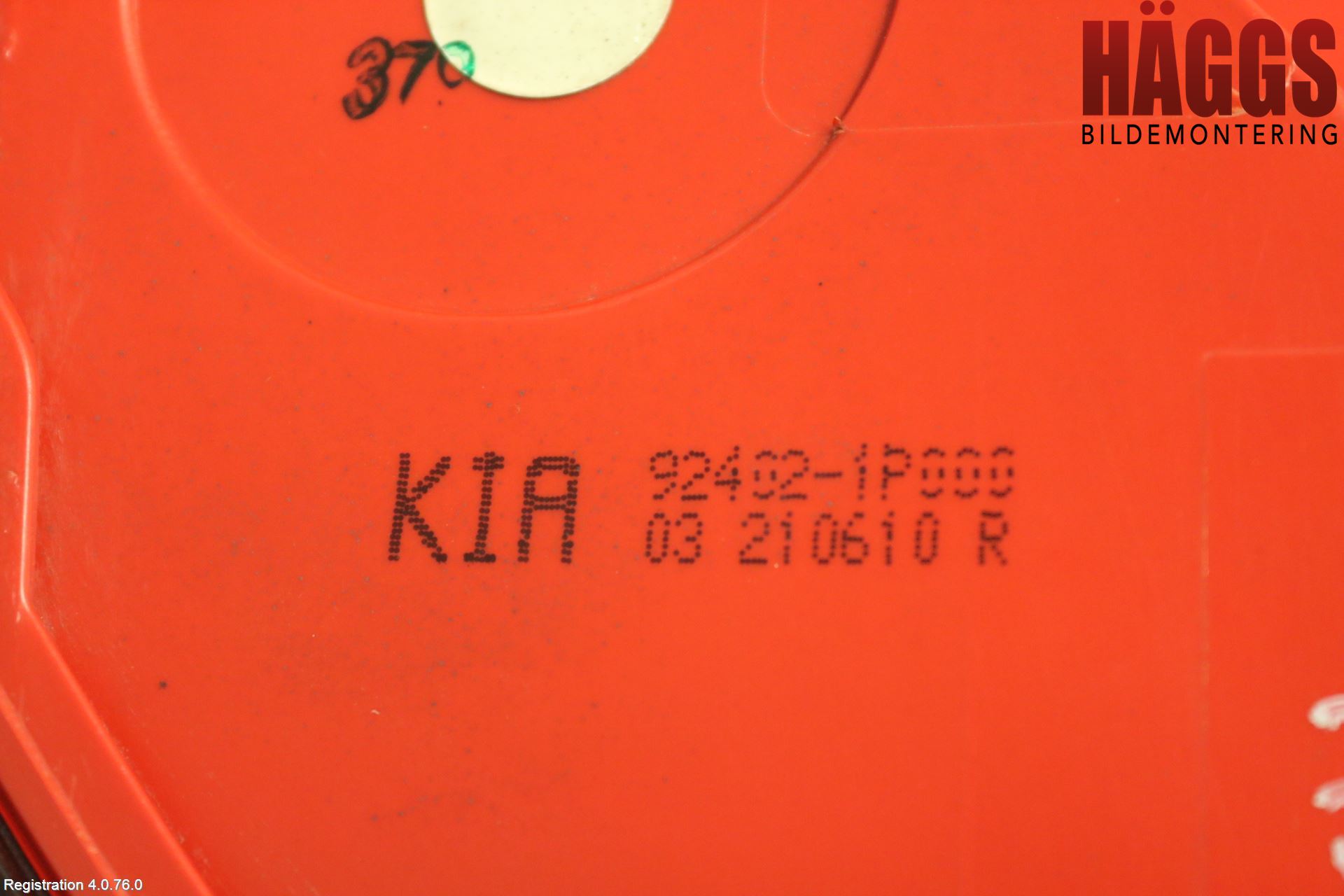 Kia VENGA 10-19 Bakljus Höger