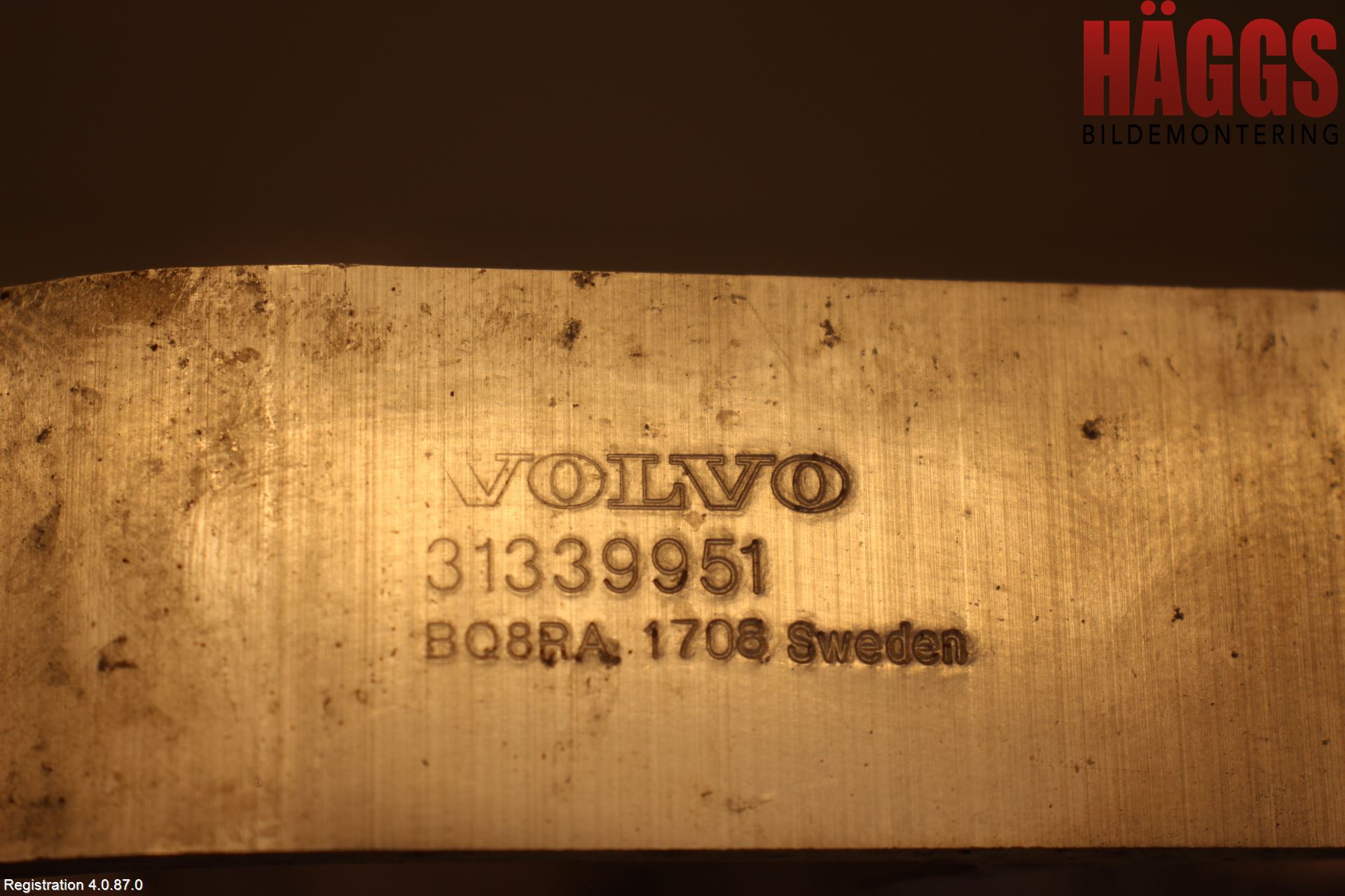 Volvo V90 17->> Motorfäste