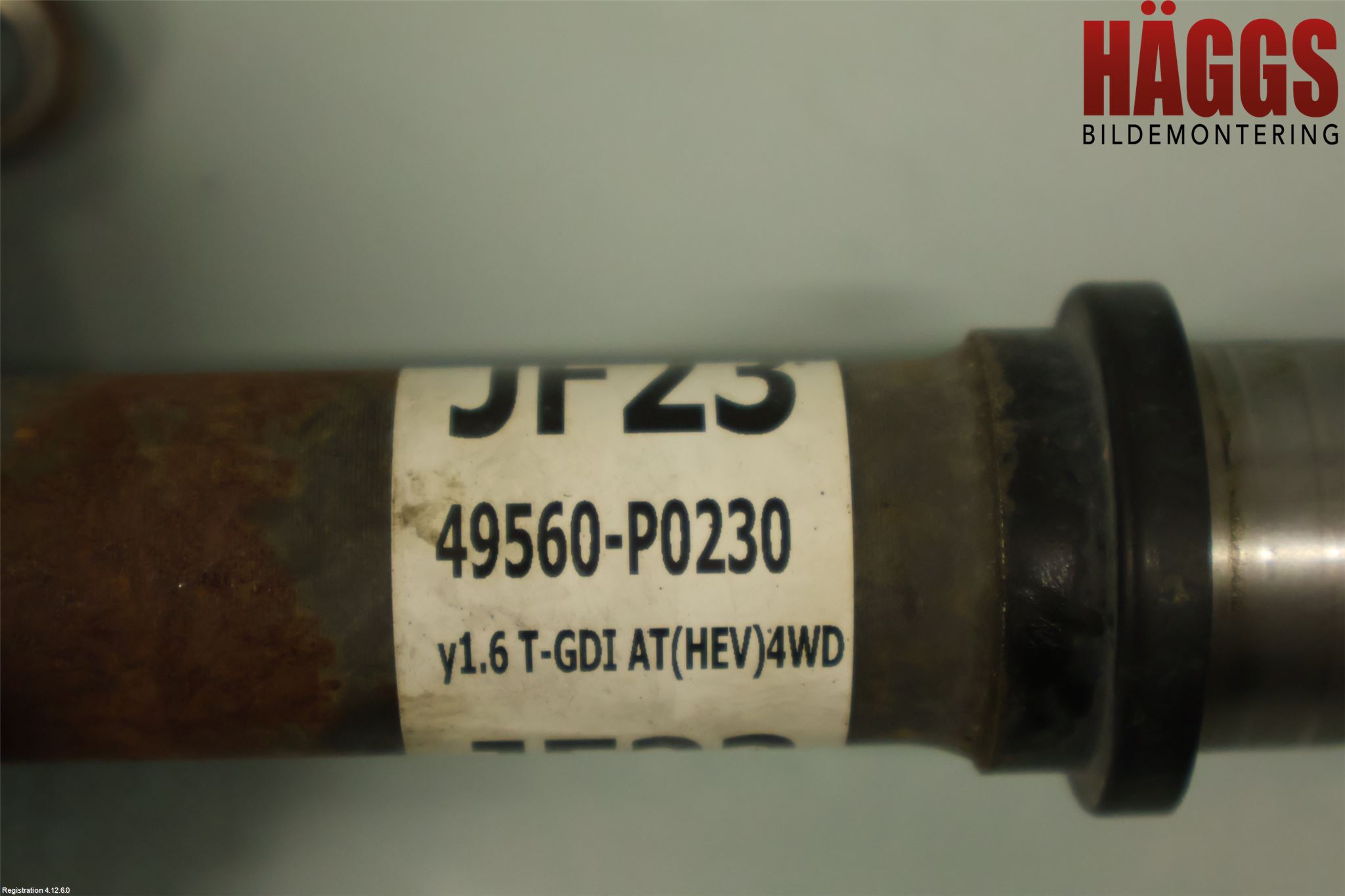 Hyundai TUCSON 05- Drivaxel Fram Höger