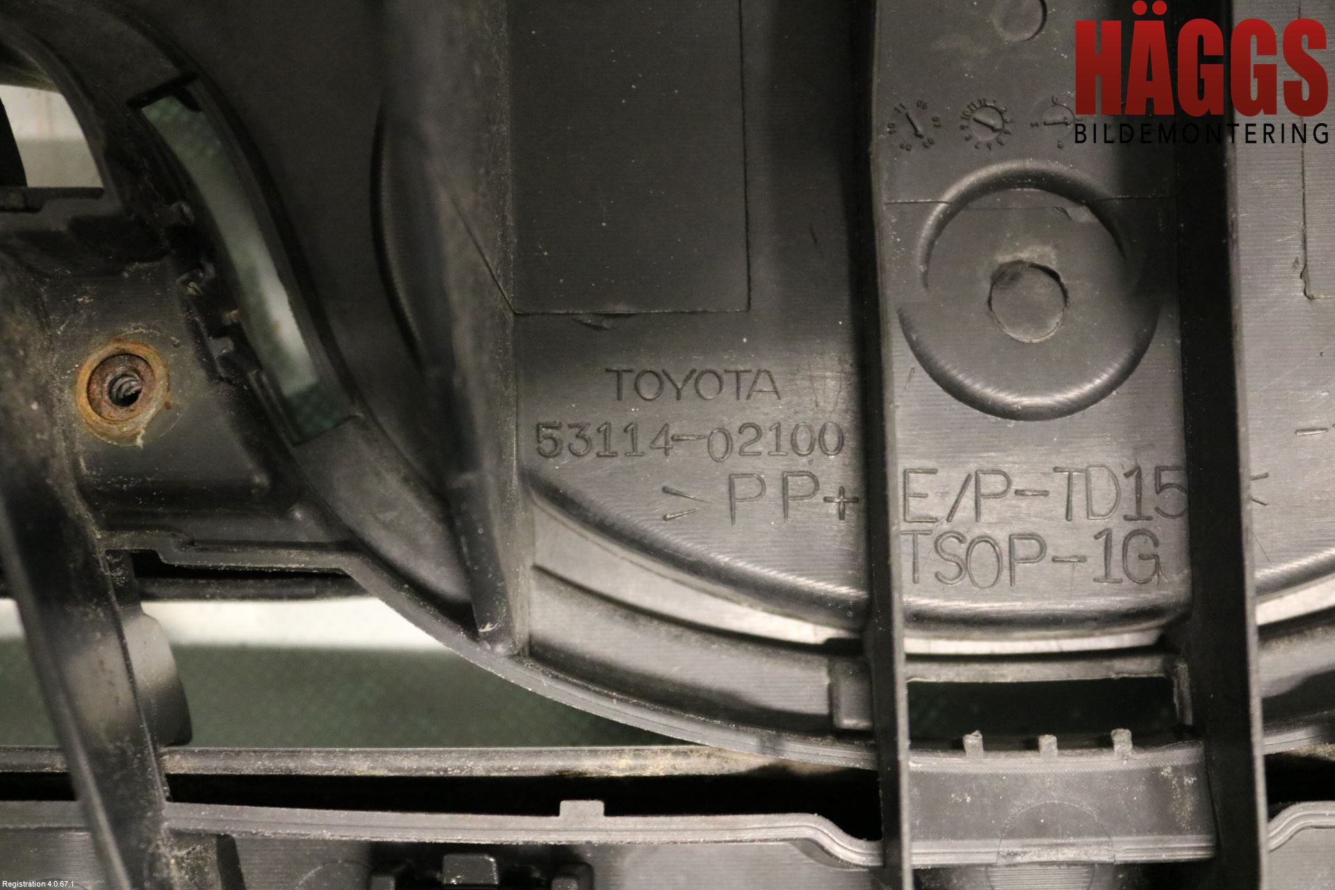 Toyota COROLLA 08-12 Grill Komp