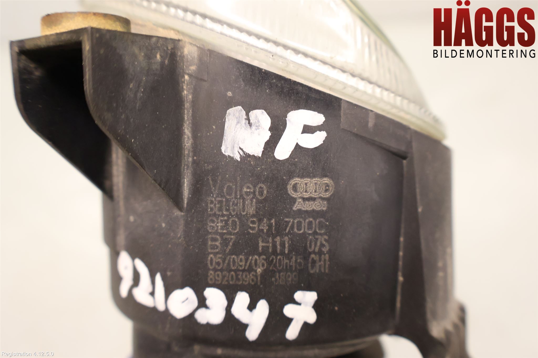 Audi A4/S4 05-07 Dimljus-Varselljus Fram