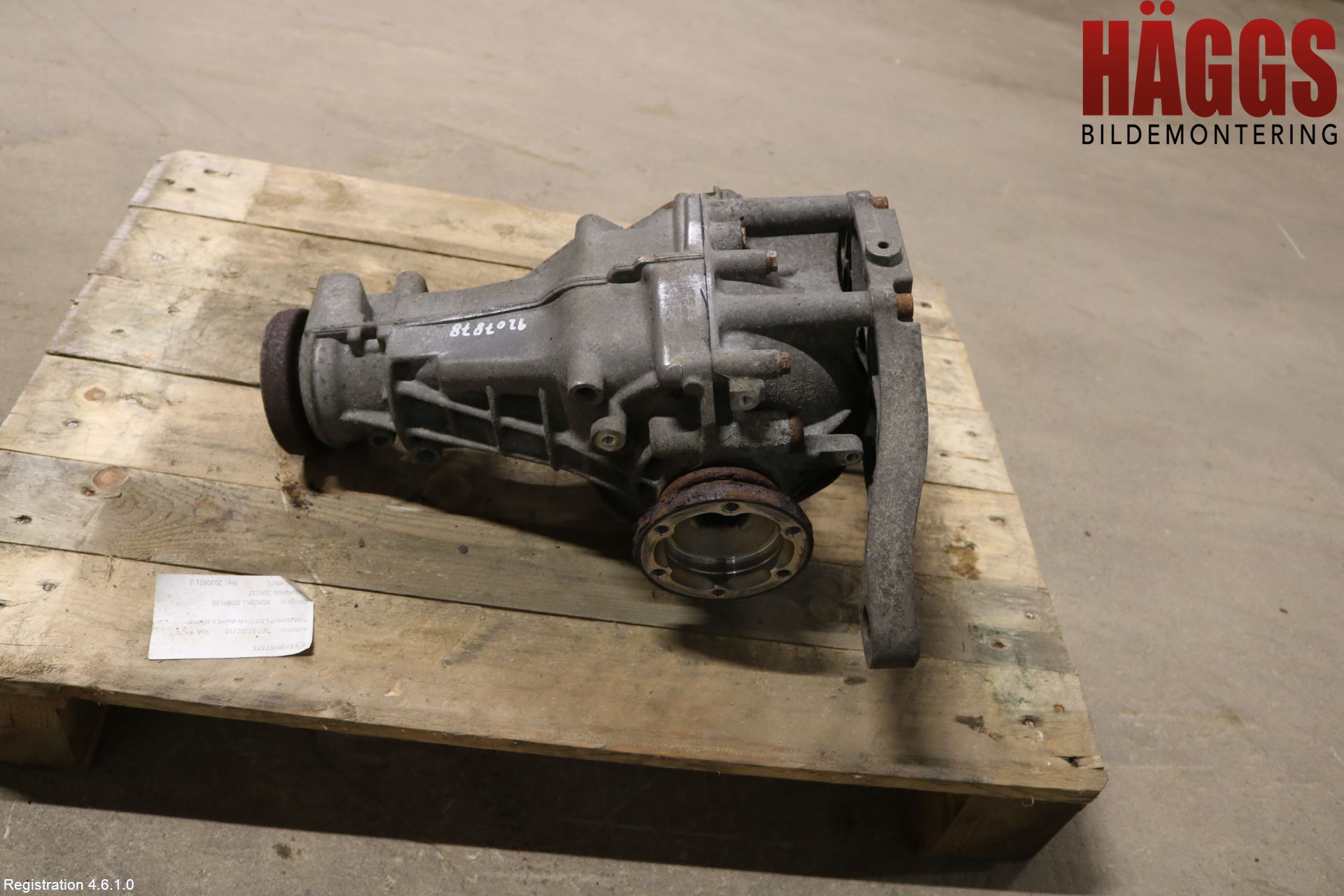 Audi A4/S4 05-07 Bakväxel-Diff