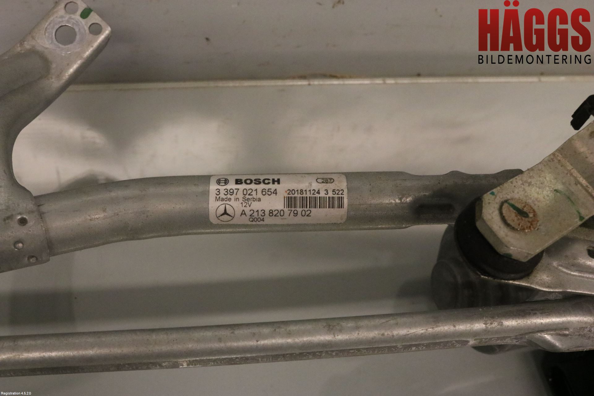 Mercedes-Benz MB E-KLASS (W213) 16-23 Torkarmotor Vindruta