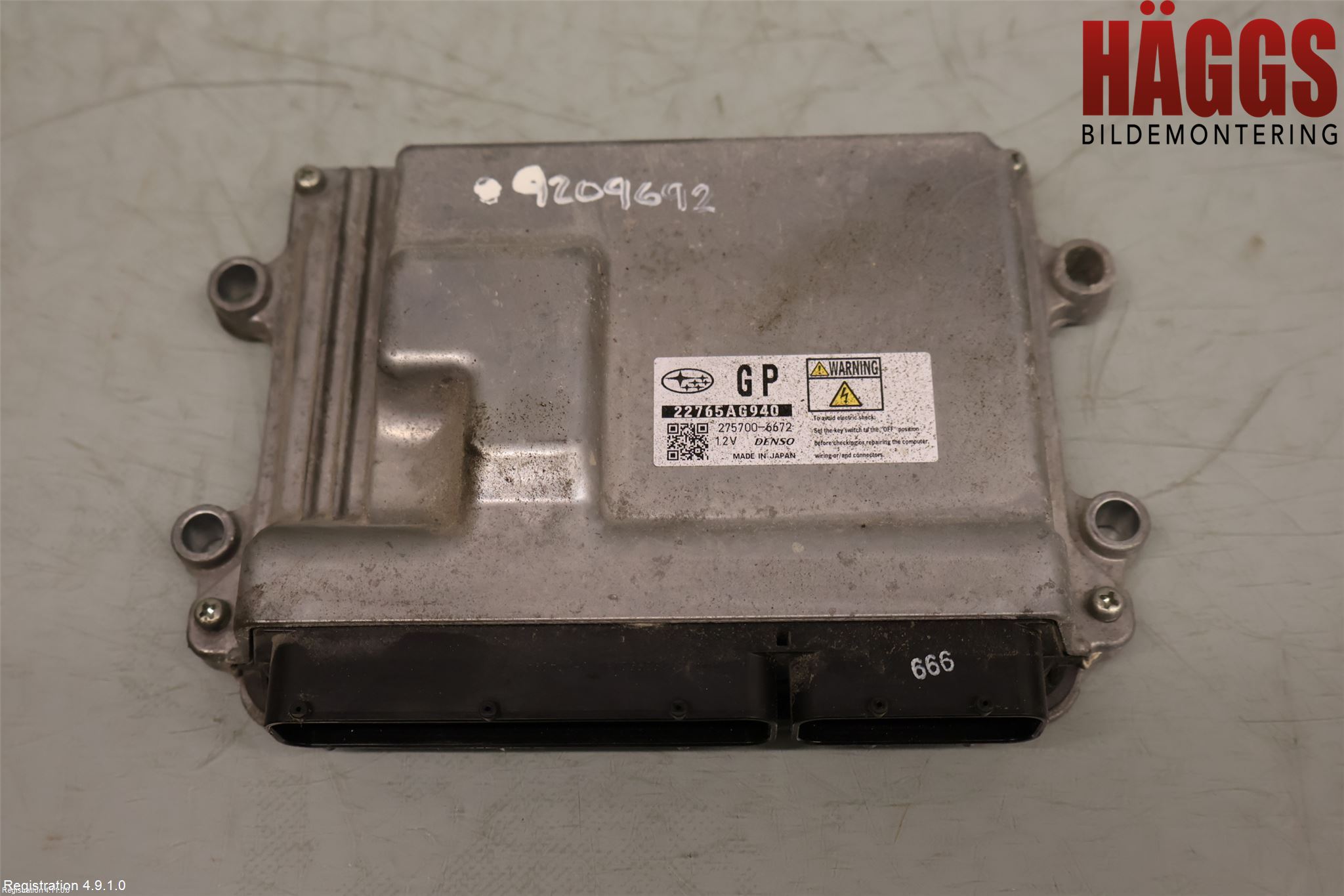 Subaru OUTBACK 15-20 Styrenhet Inspump Diesel