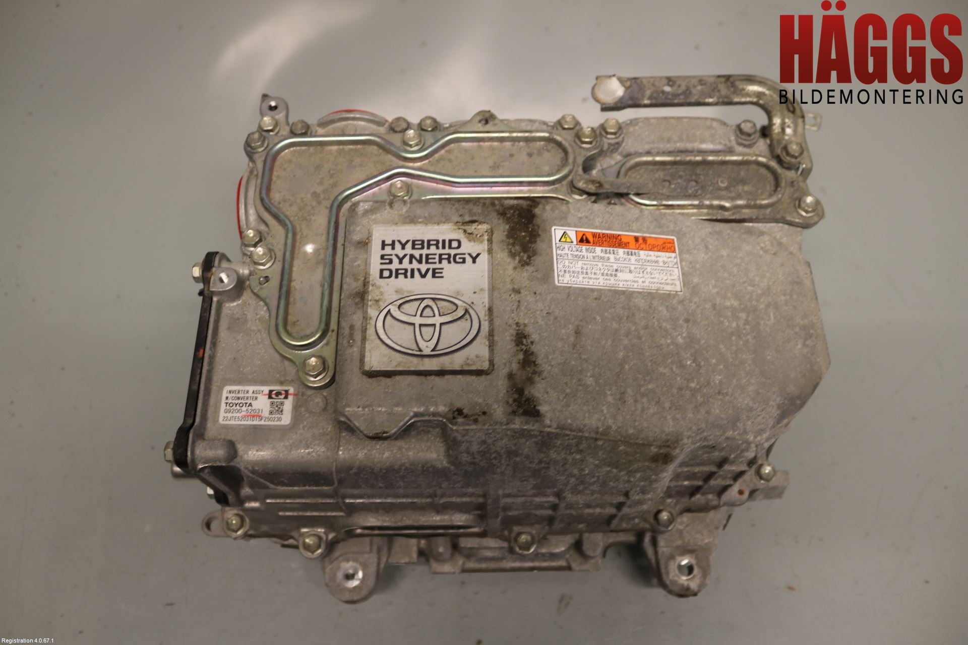Toyota YARIS XP130 15-20 Hybridconverter