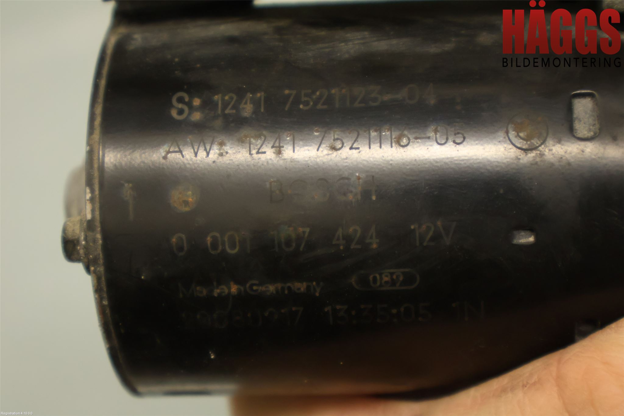 BMW 5 E60/61 Sed/Tou 02-10 Startmotor