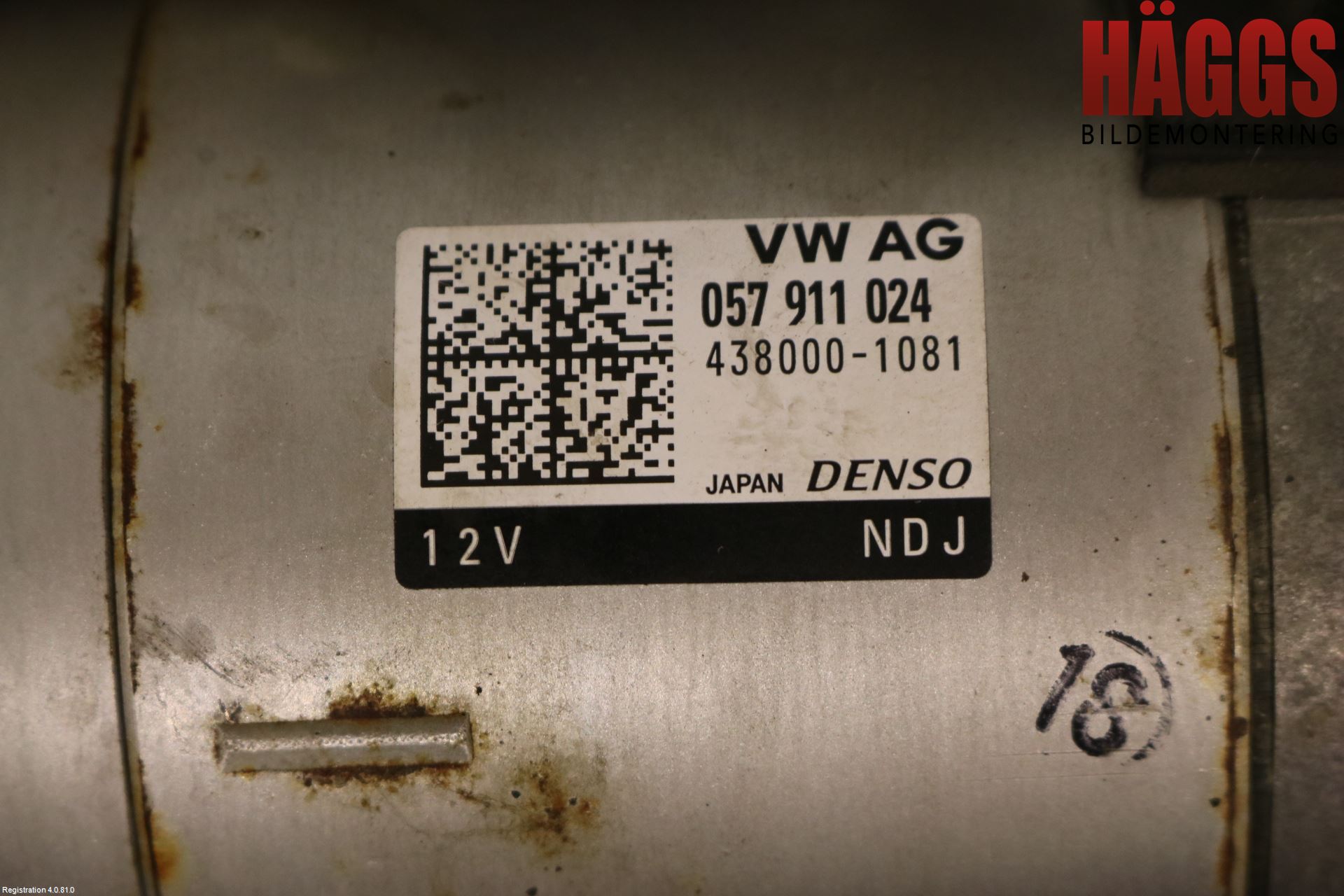 Audi Q7/SQ7 Startmotor Diesel