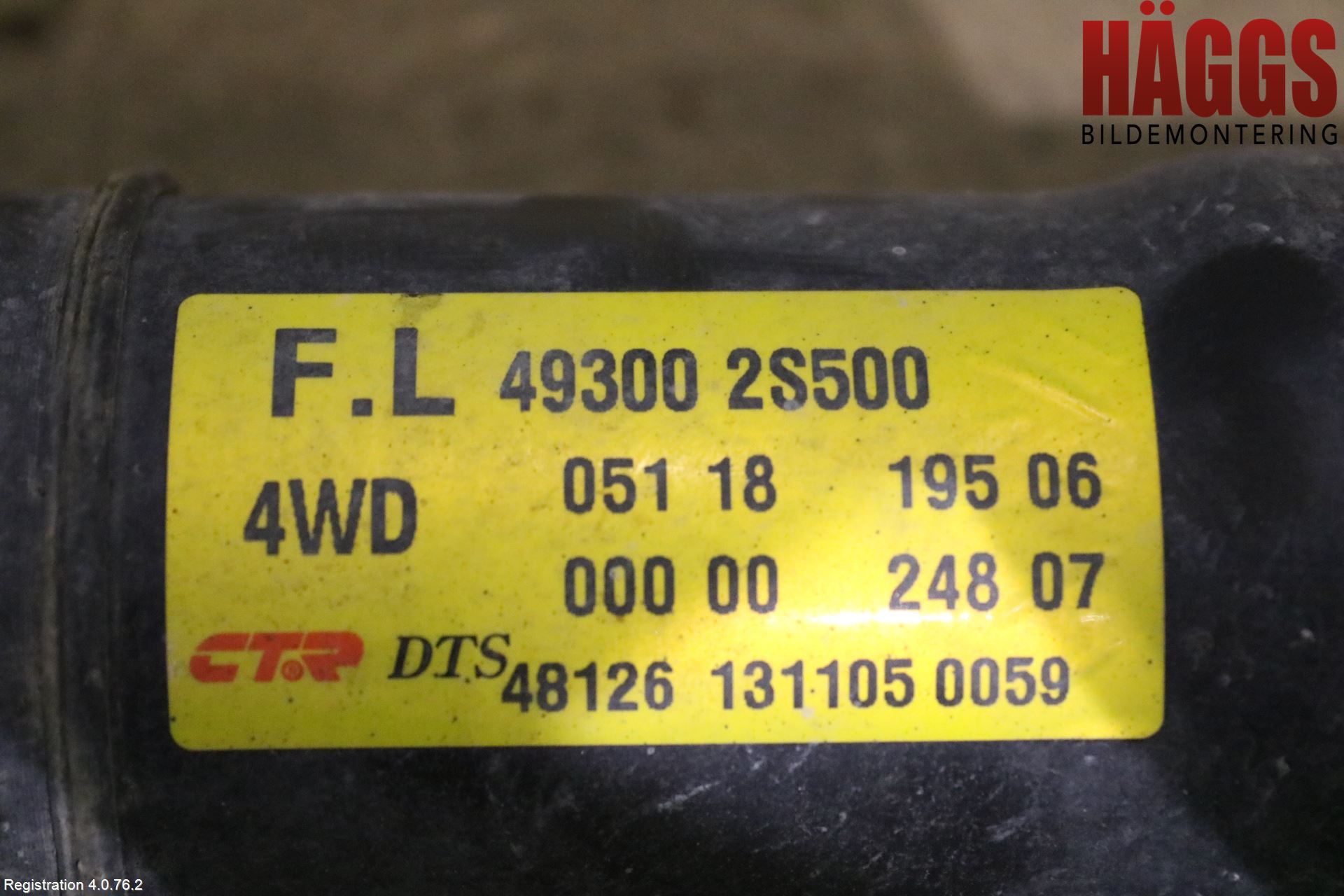 Hyundai ix35 Mellanaxel Komp