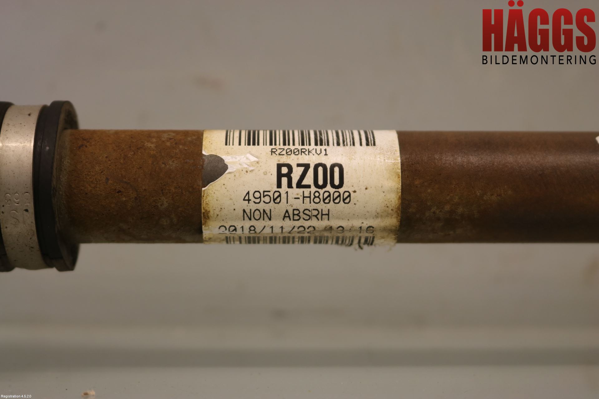 Kia RIO 17- Drivaxel Fram Höger