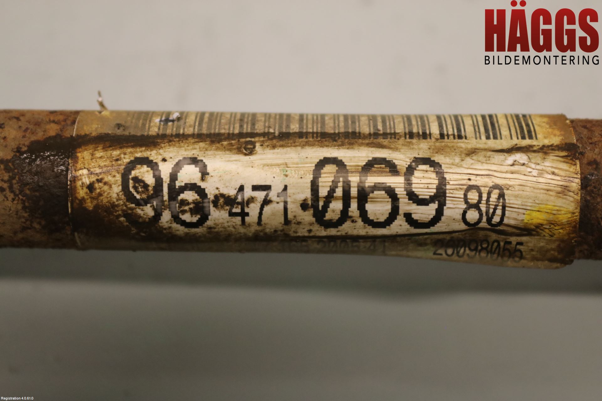 Peugeot 1007 Drivaxel Fram Vänster