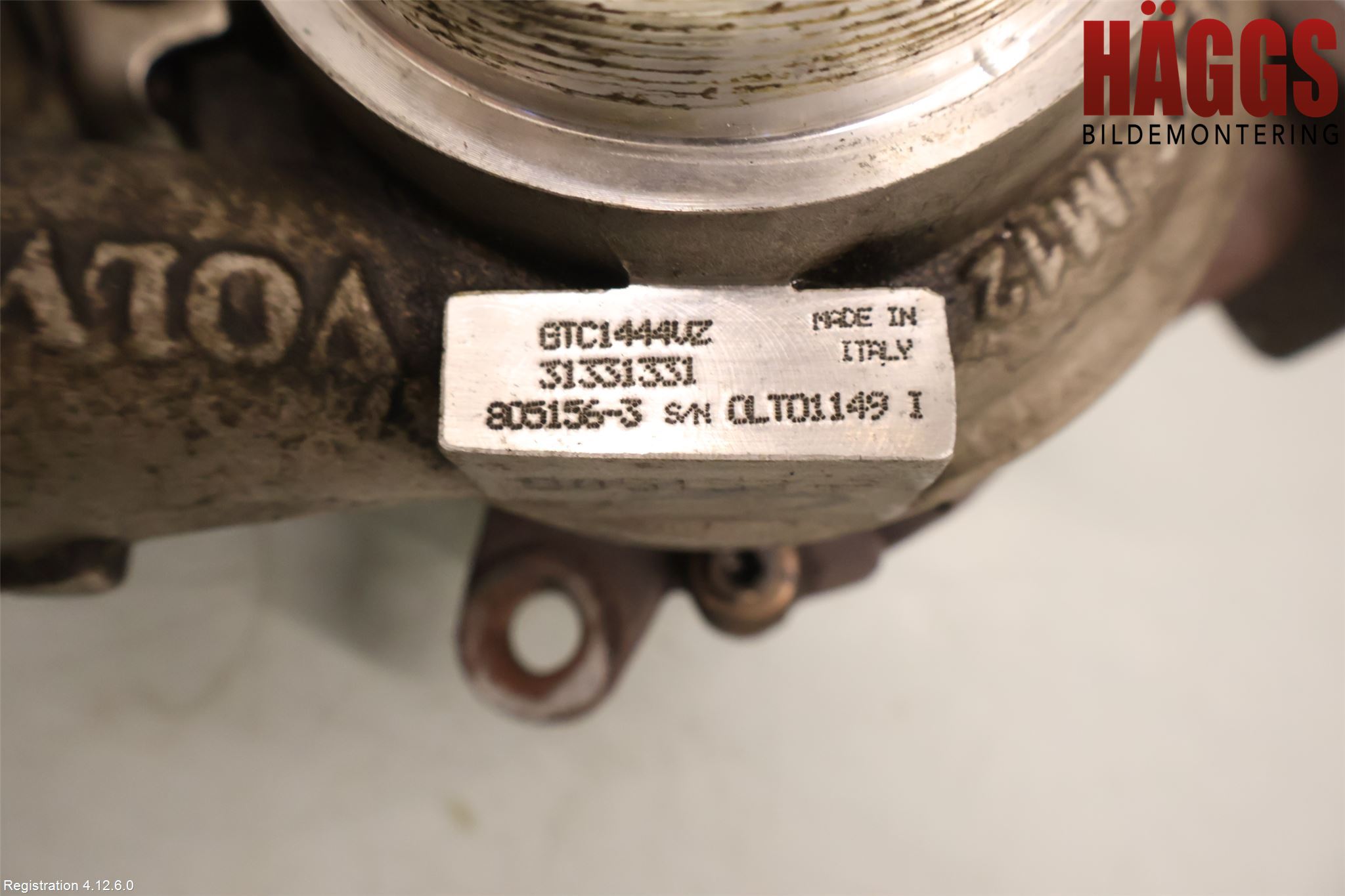 Volvo V70 08-13 Turboaggregat