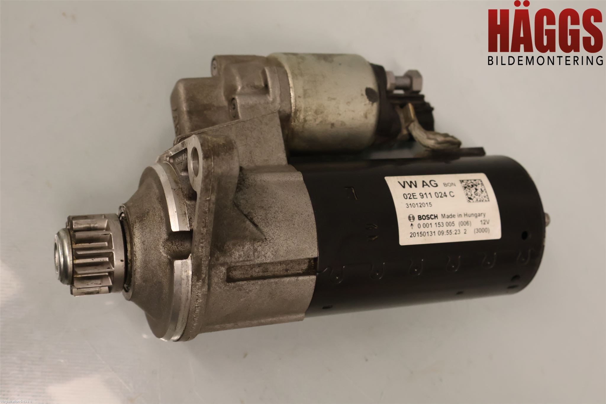 Volkswagen VW TIGUAN 07-16 Startmotor Diesel