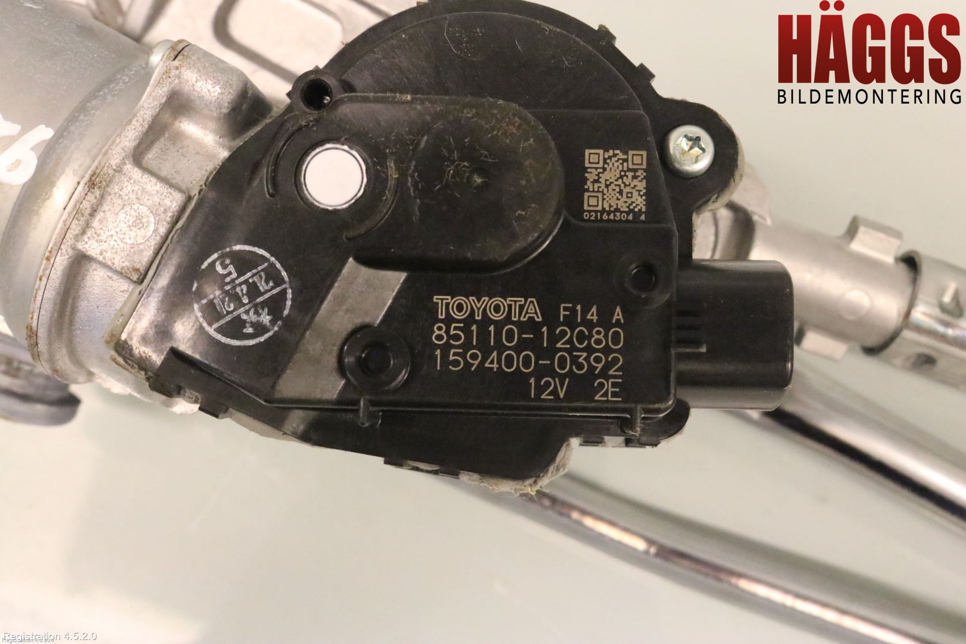 Toyota COROLLA 19- Torkarmotor Vindruta
