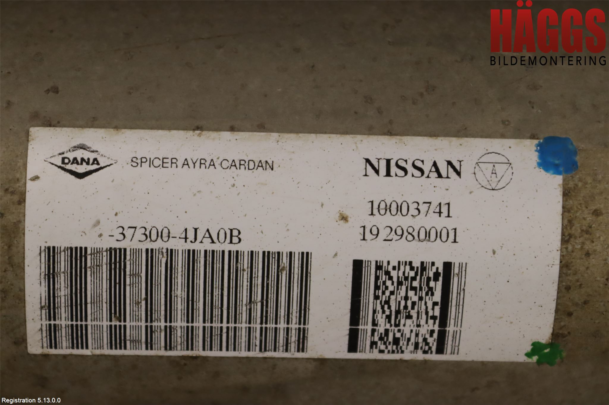 Nissan NAVARA, TREK-1 17-21 Mellanaxel Komp