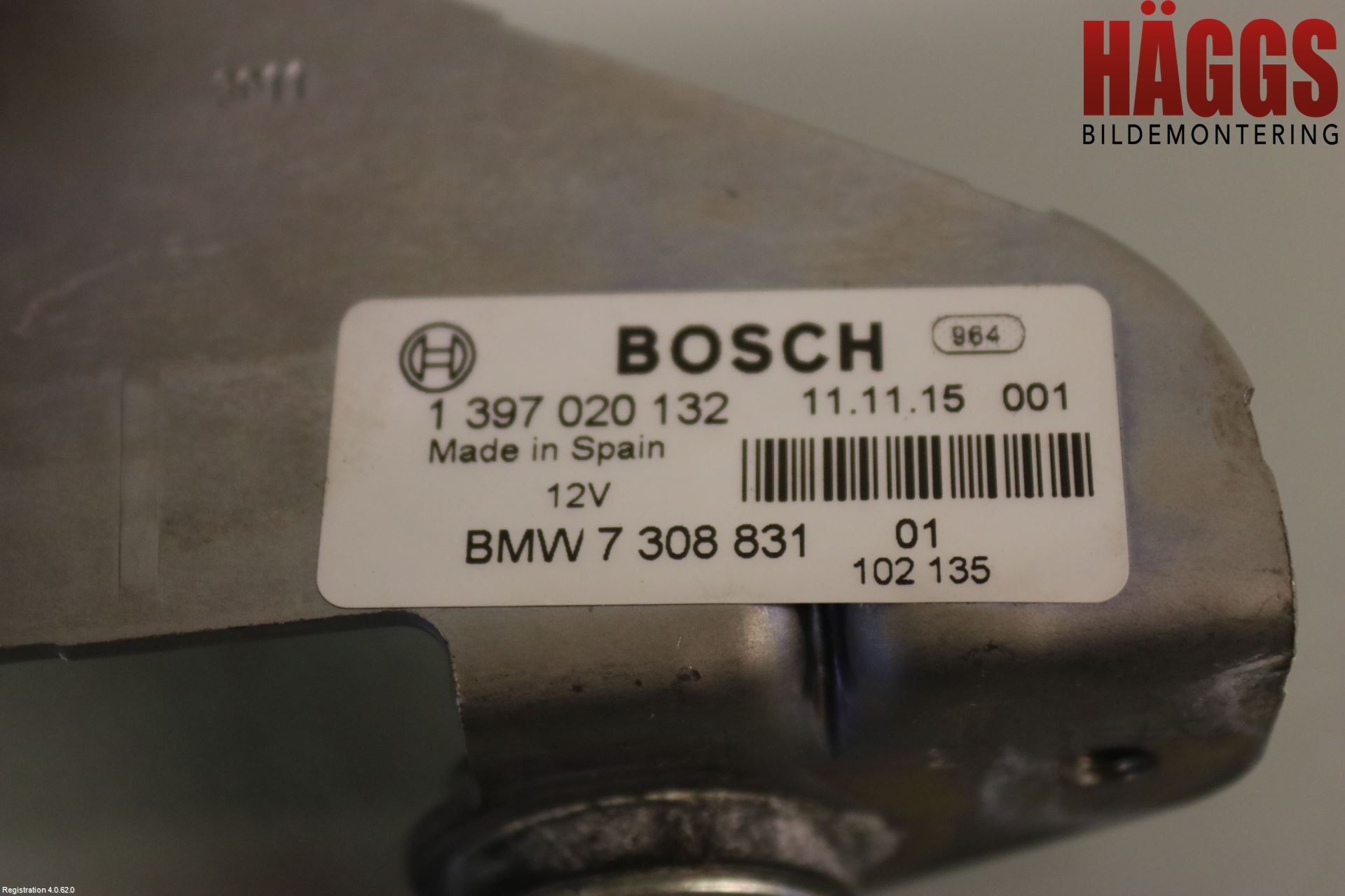 BMW 5 F10/F11/F18 09-17 Låskista Baklucka
