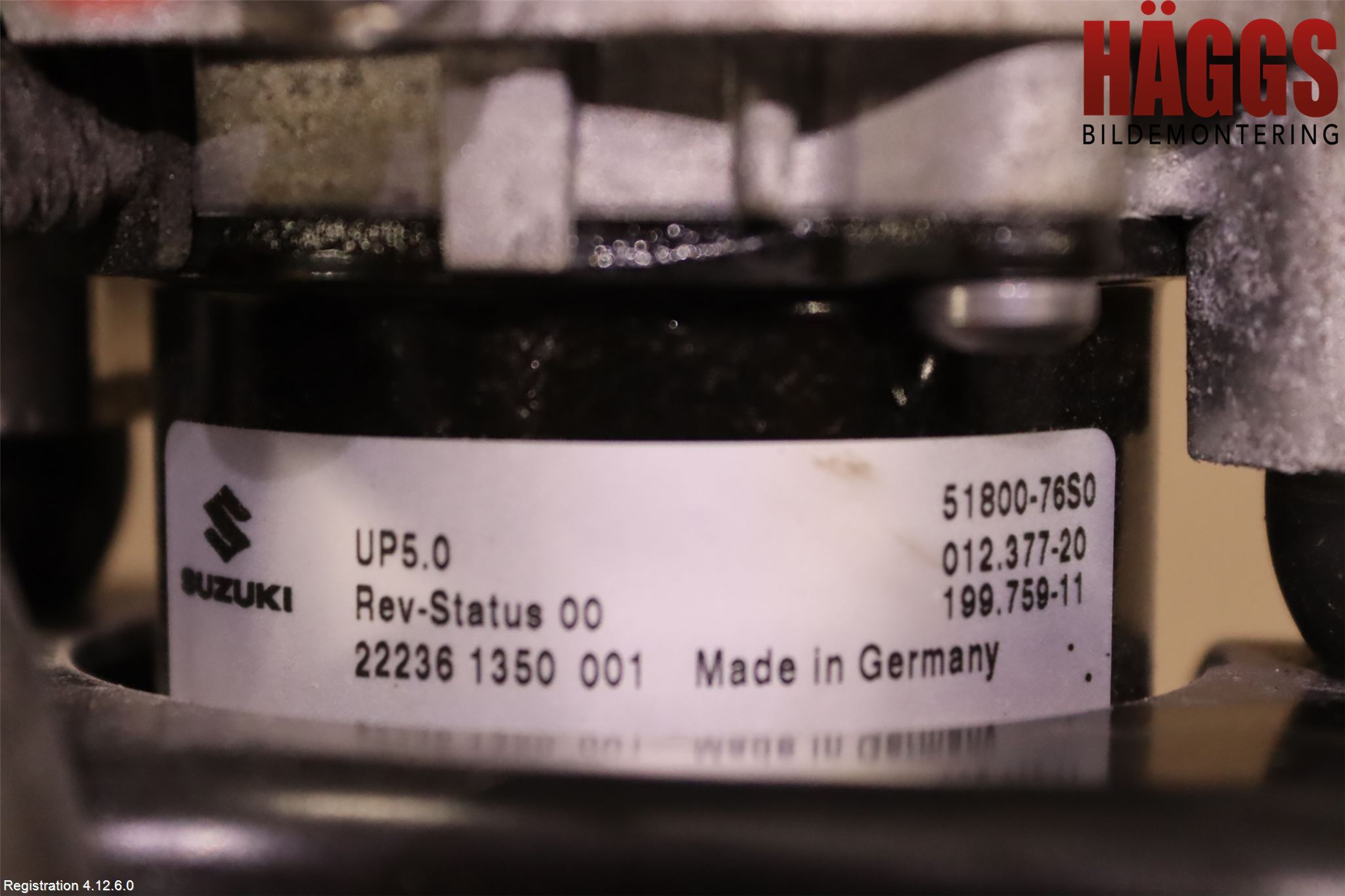 Suzuki VITARA 15- Vakuumpump