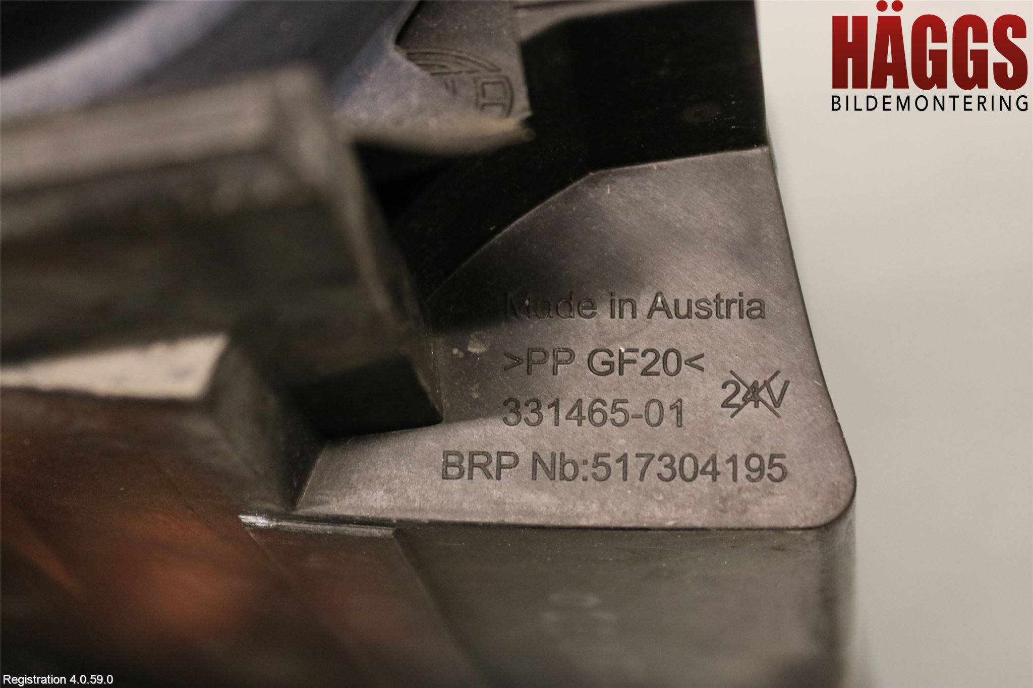 Snöskoter SKI-DOO Strålkastare Vänster