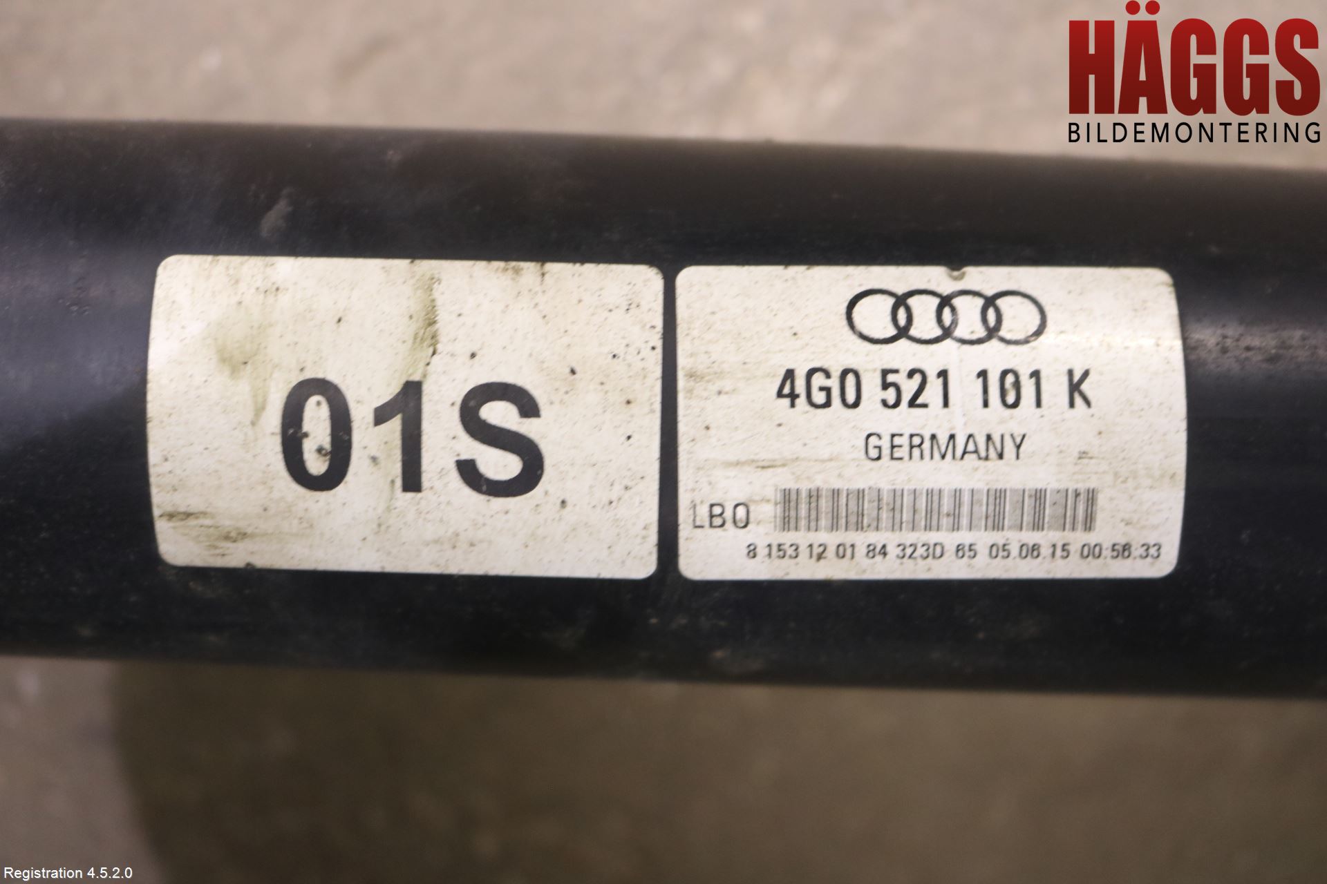 Audi A6/S6 4G 11-18 Mellanaxel Komp