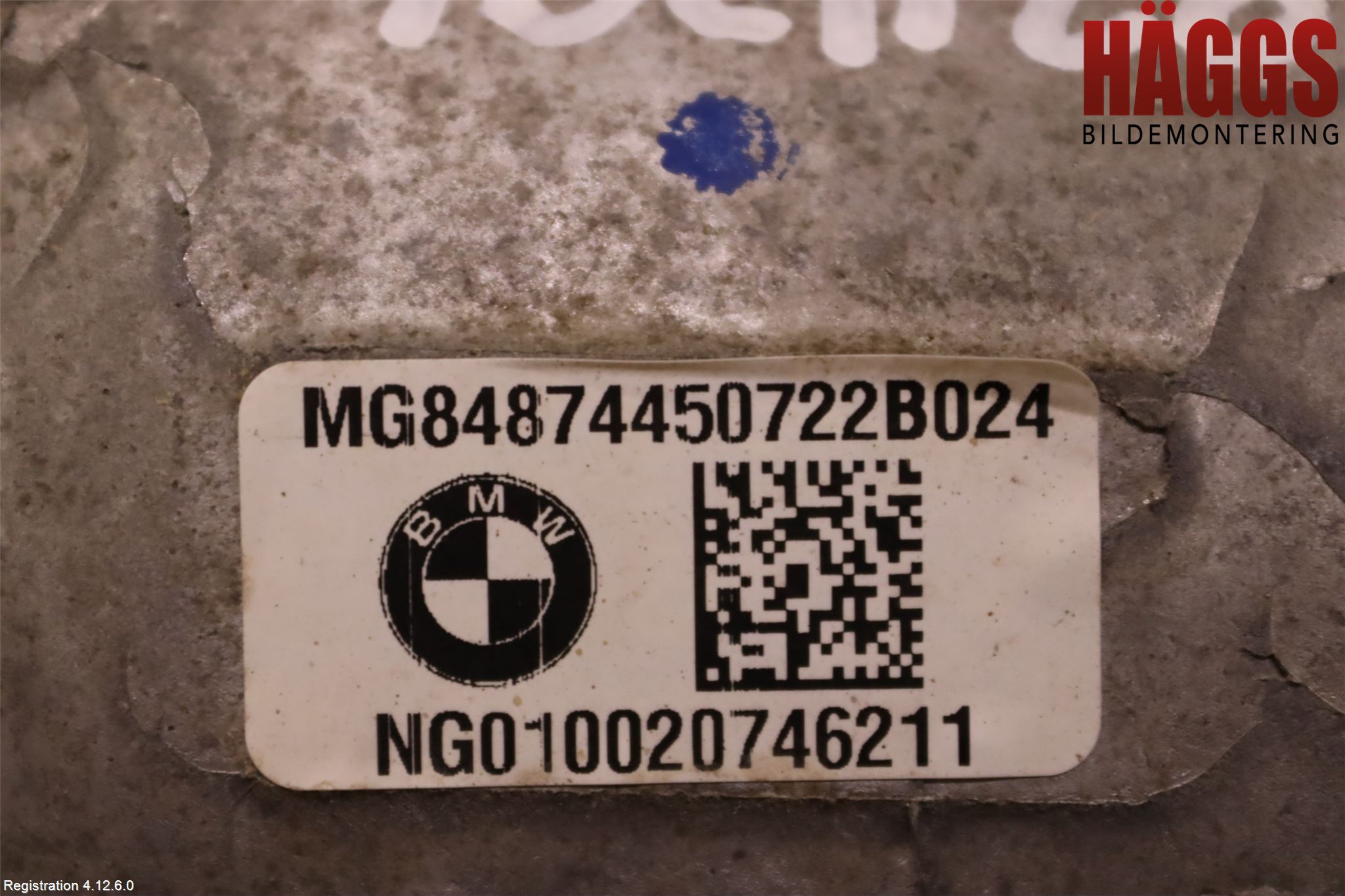 BMW X4 G02 18- Framvagn Diffrential