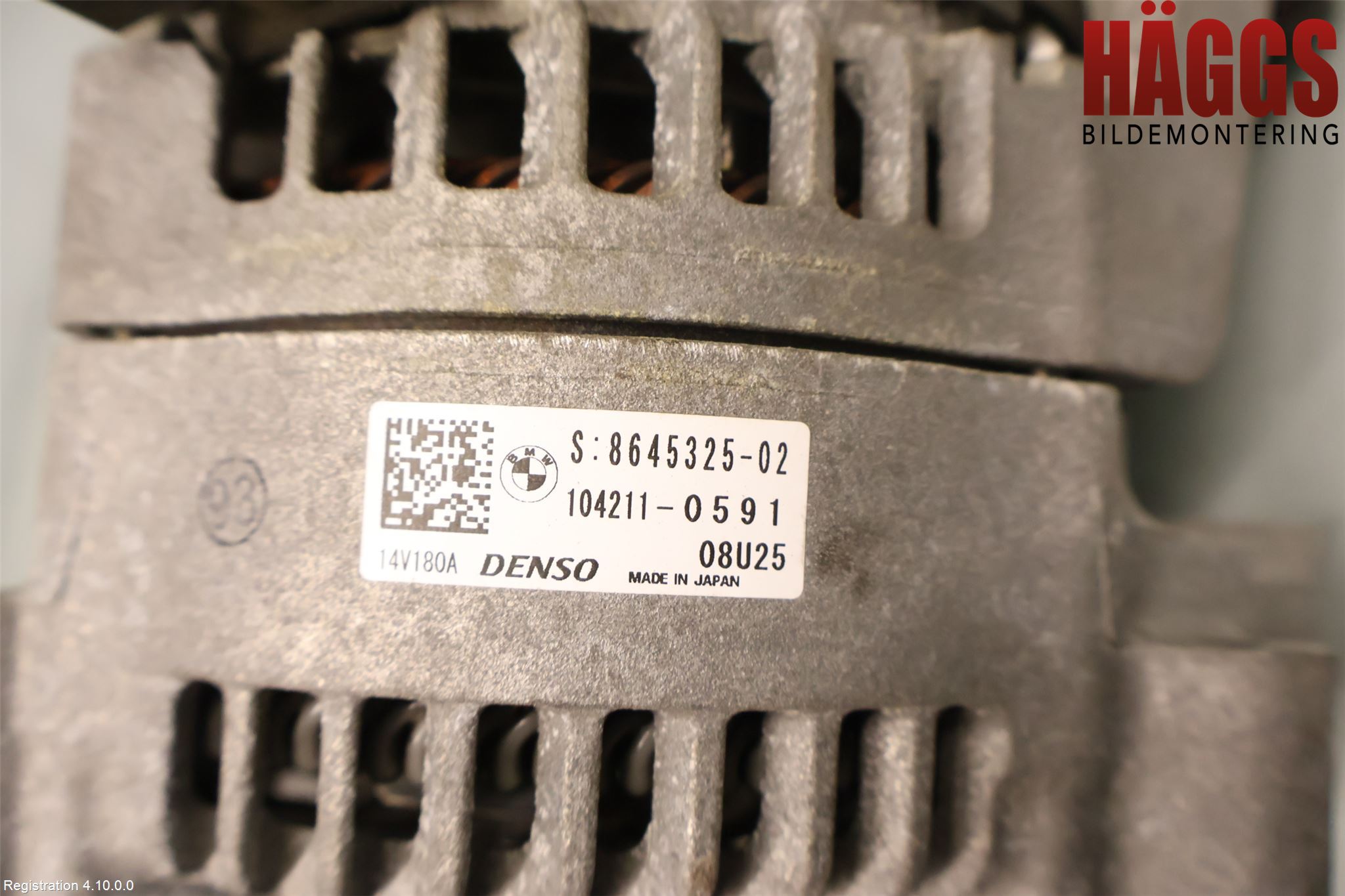 BMW 3 GT F34 13-19 Generator