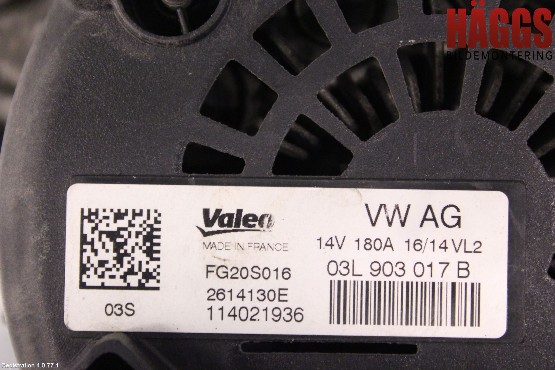 Audi Q5 09-16 Generator