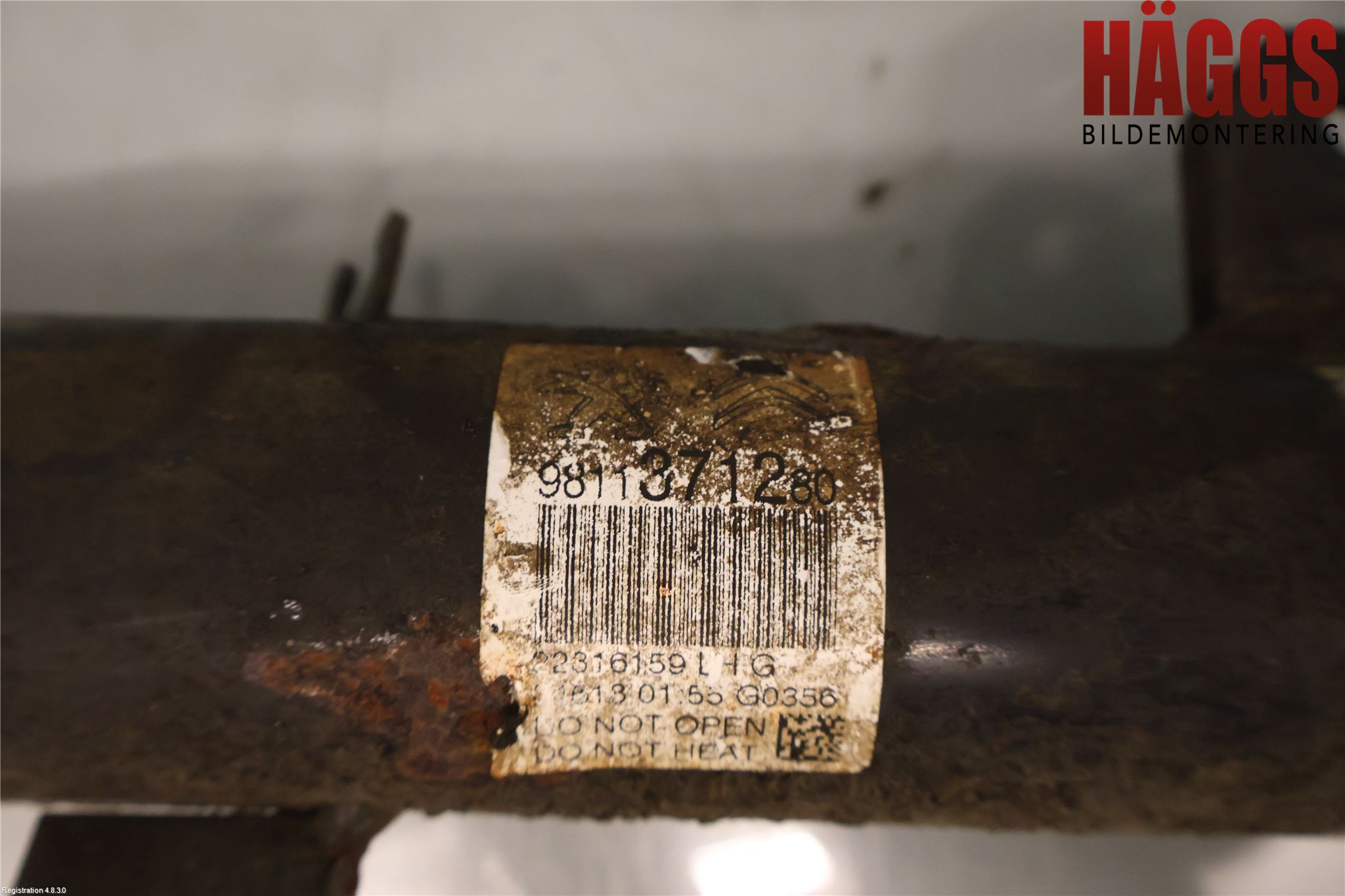 Citroen COTROEN C3 17-24 Fjäderben Fram Vänster