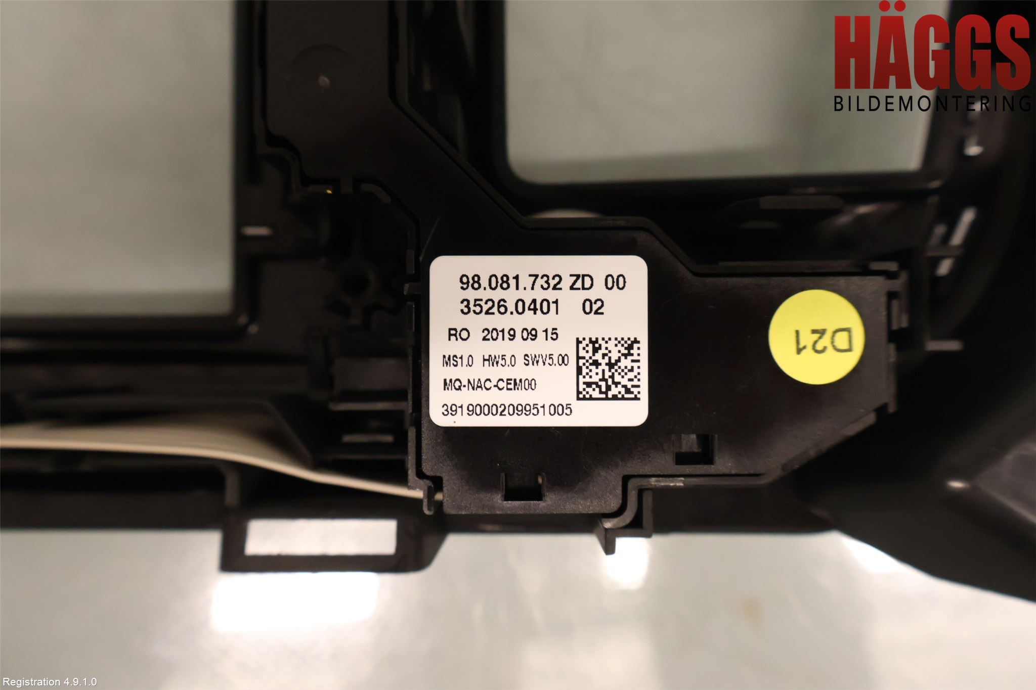 Toyota PROACE II 16- Instrument-Radio Sarg