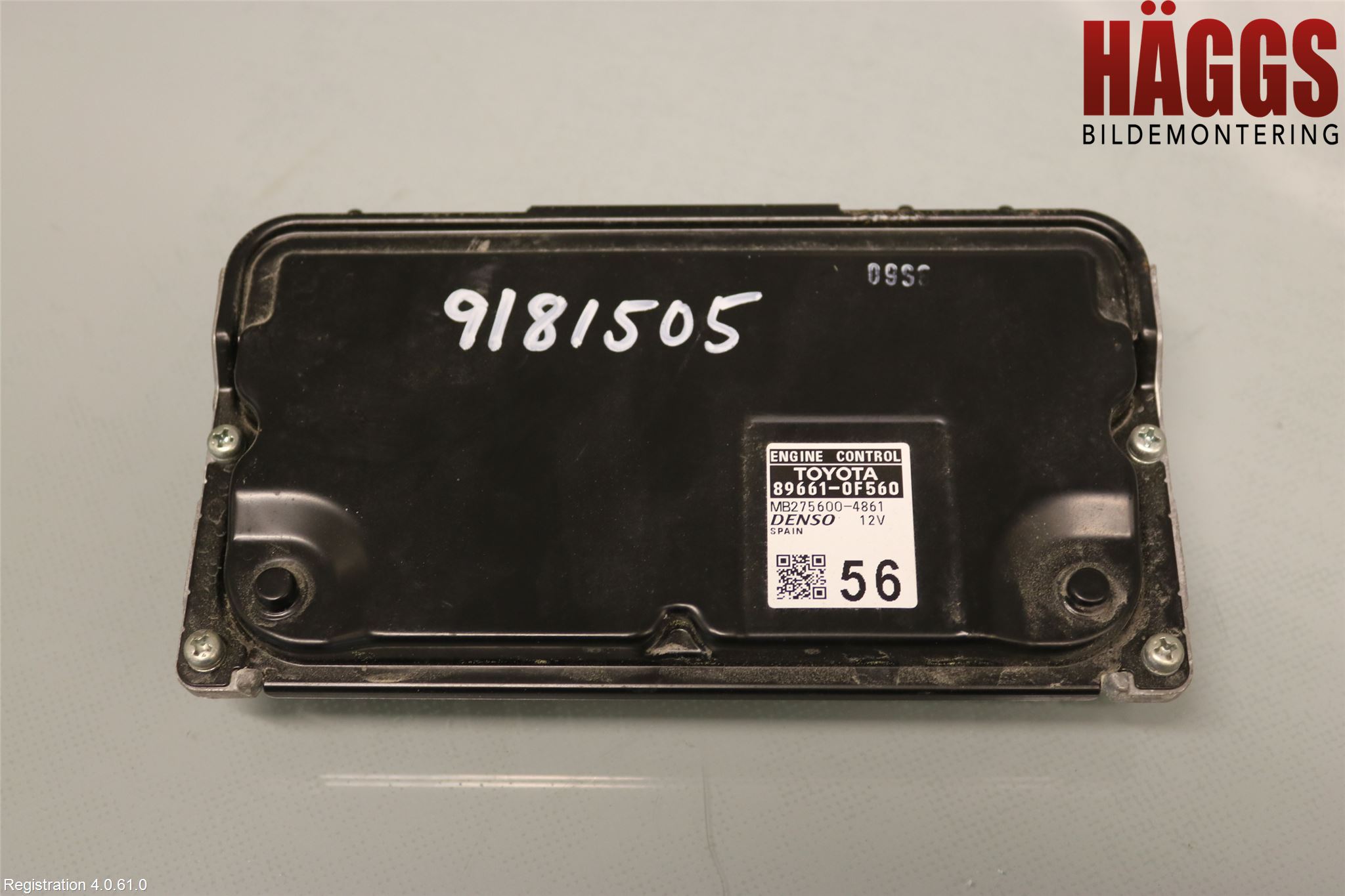 Toyota VERSO 09-18 Styrenhet Insprut Bensin