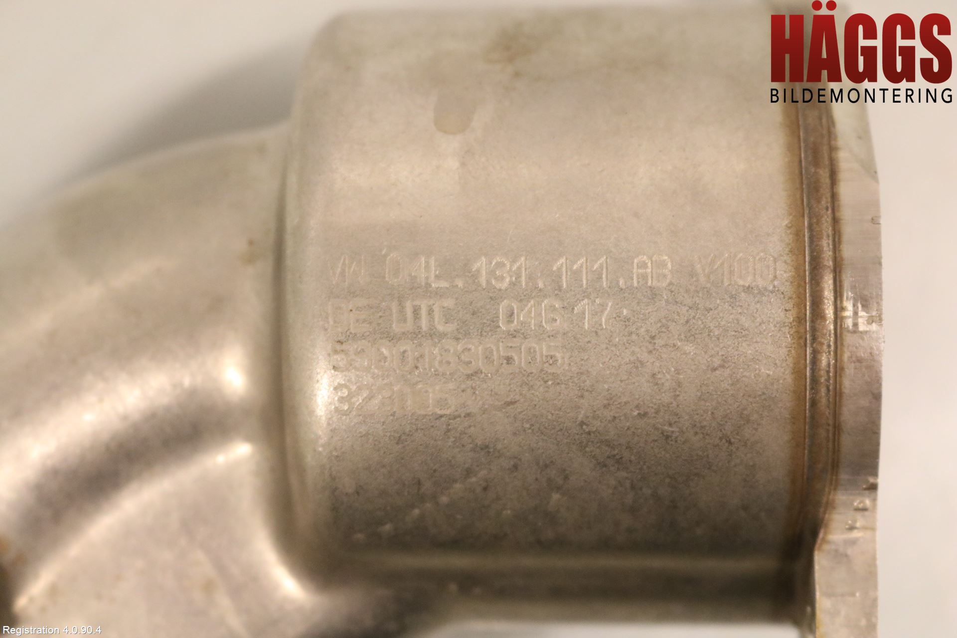 Audi A4 ALLROAD 17- Laddluft-Intercoolerrör