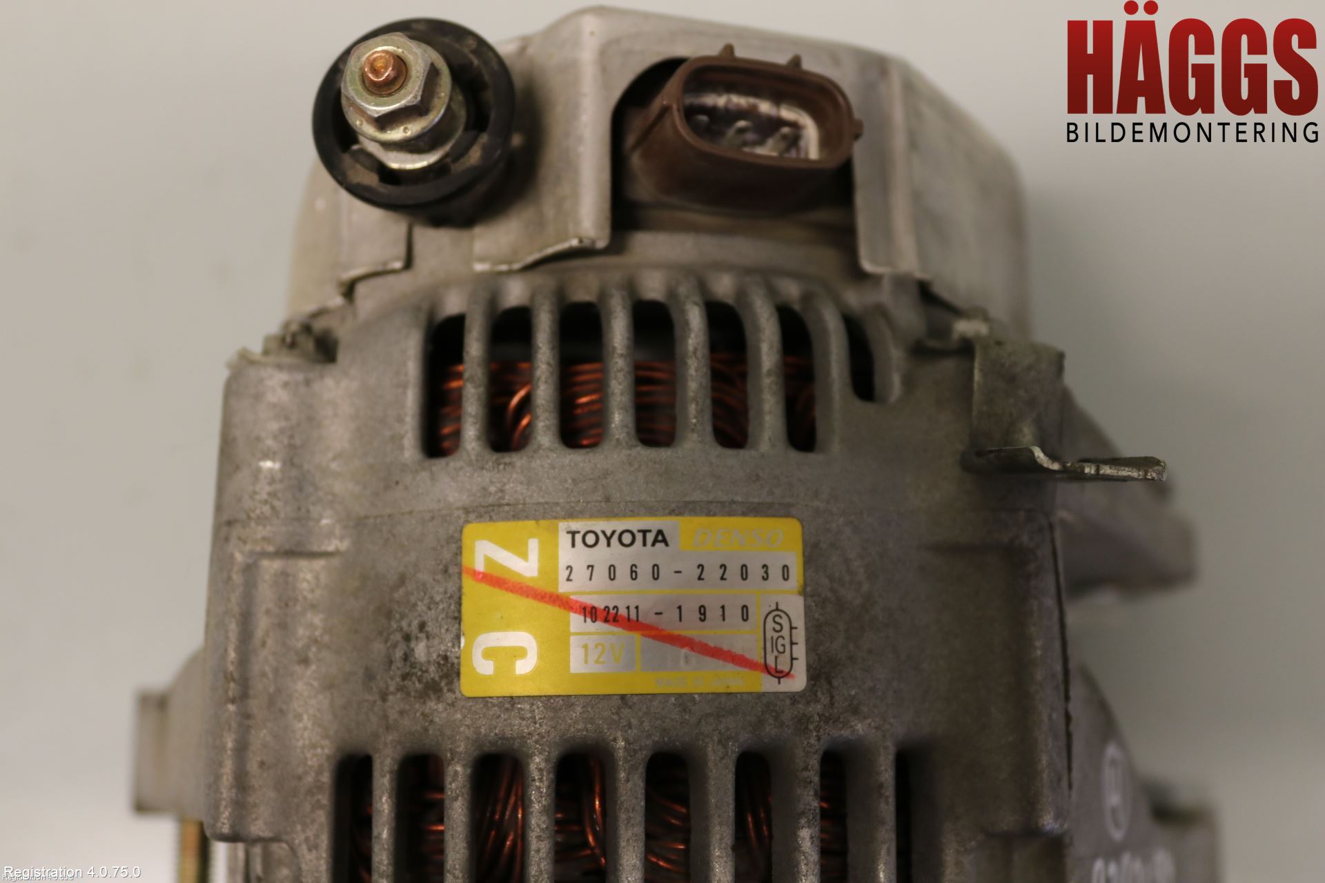 Toyota COROLLA 02-07 Generator