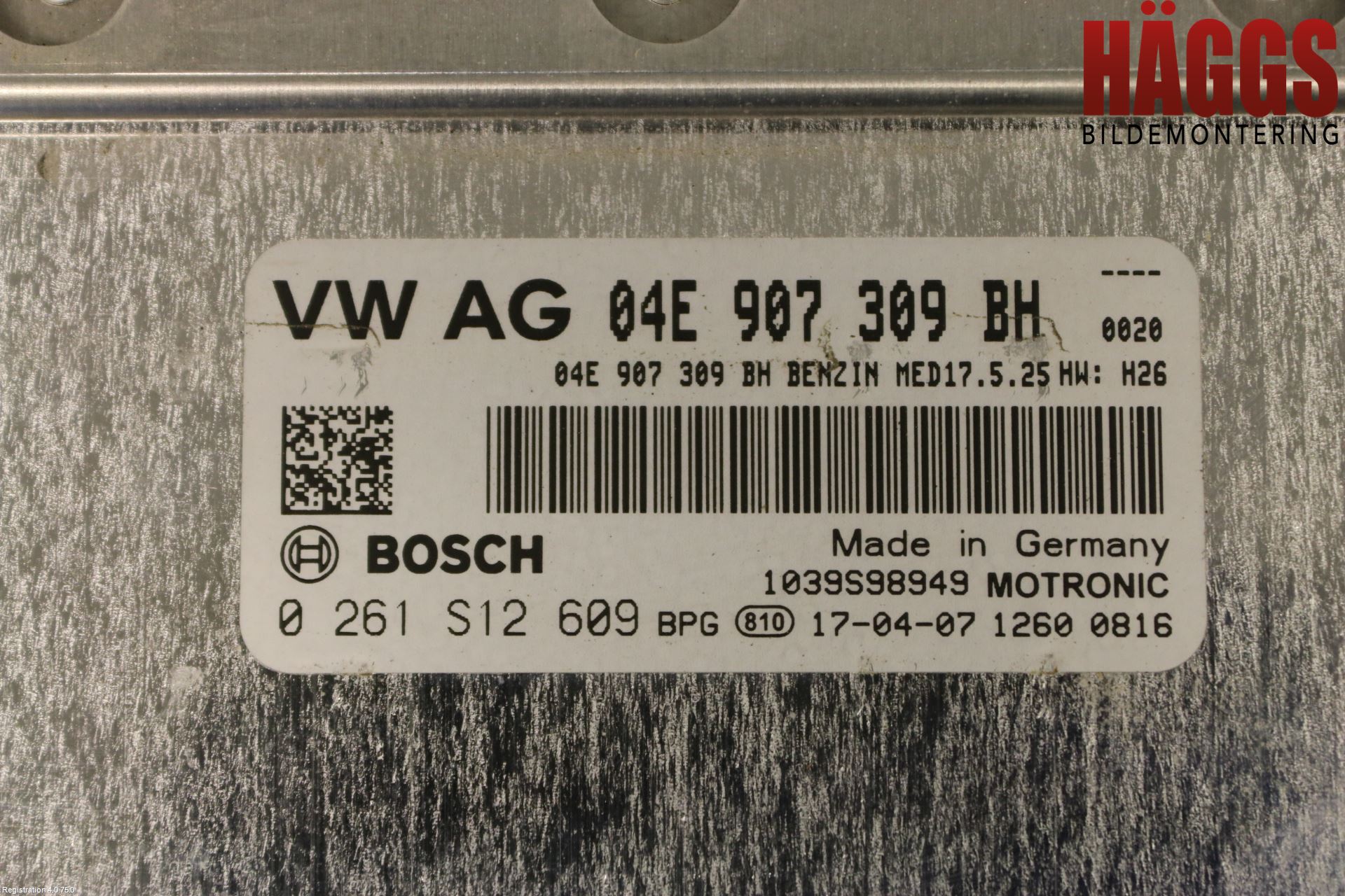Volkswagen VW GOLF / E-GOLF VII 13-20 Styrenhet Insprut Bensin