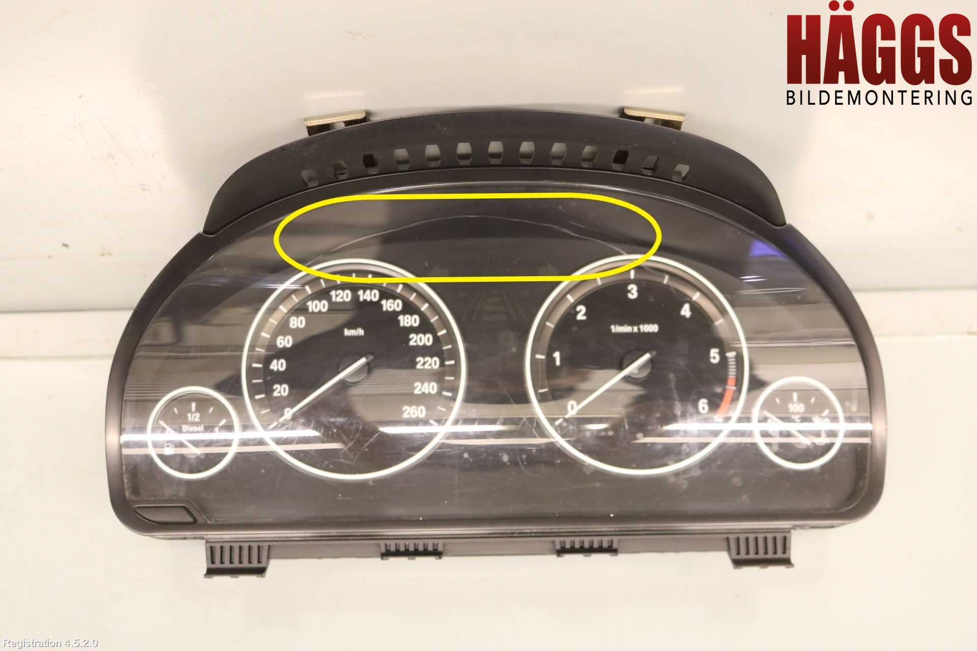 BMW 5 F10/F11/F18 09-17 Instrument Komb