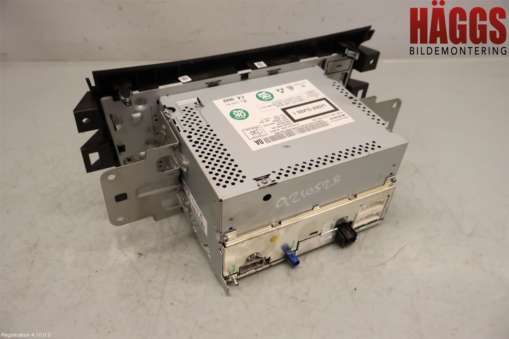 Nissan NAVARA, TREK-1 17-21 Cd Radio - Multimediapanel