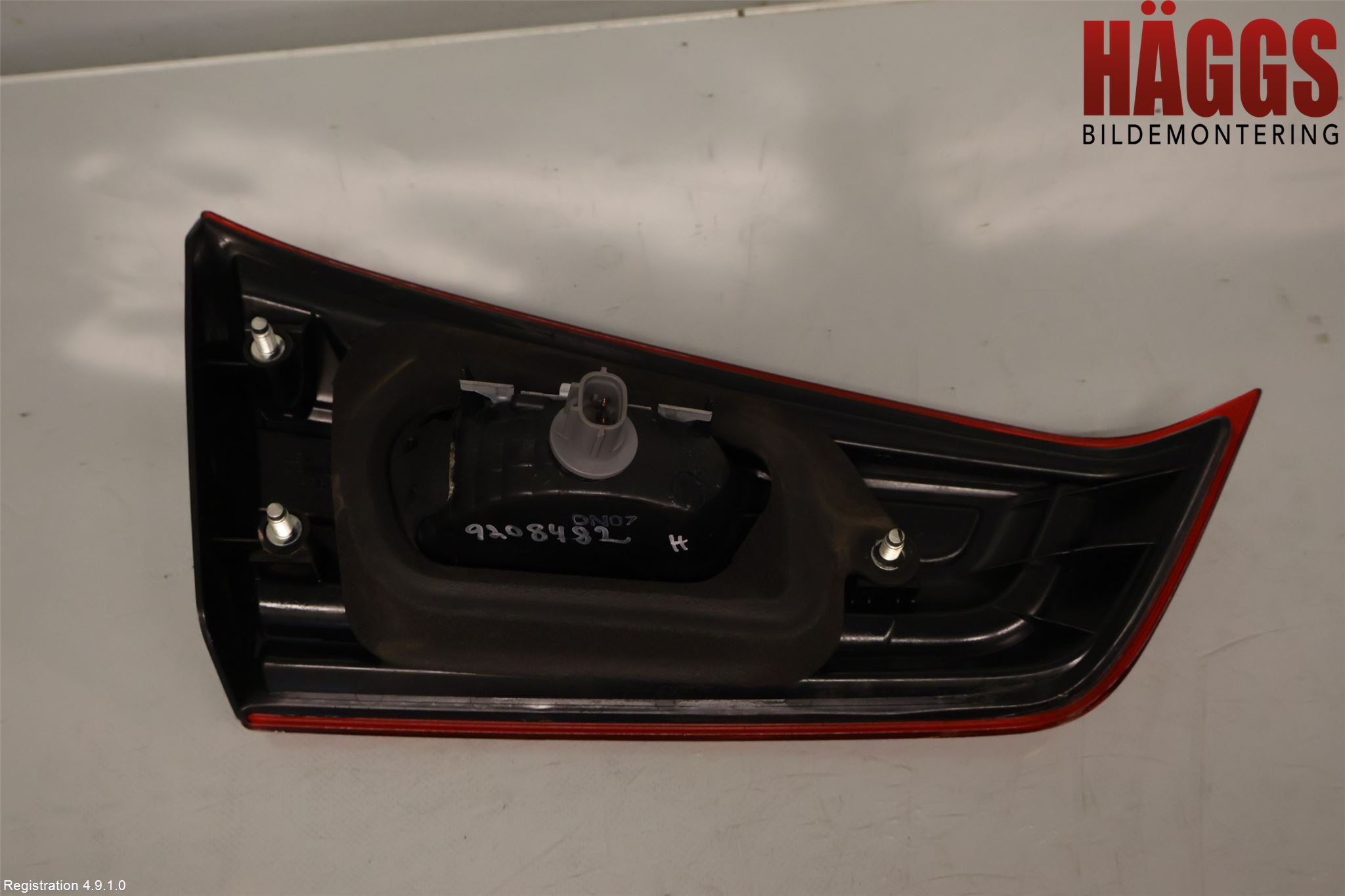 Mitsubishi ASX 10-22 Bakljus Lucka Hö