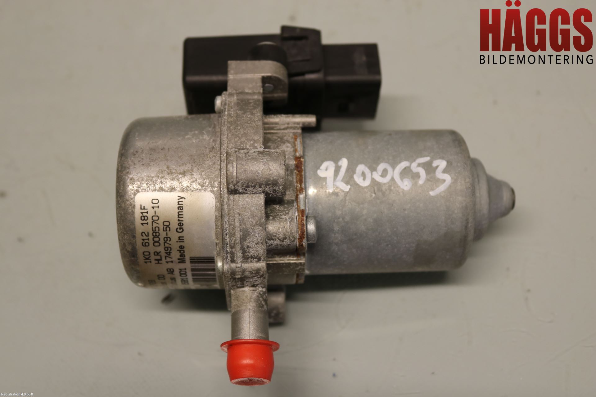 Volkswagen VW GOLF / E-GOLF VII 13-20 Vakuumpump