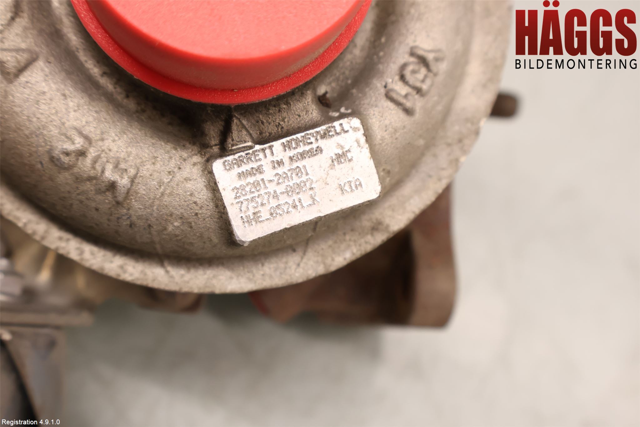 Kia CEED 06-12 Turboaggregat