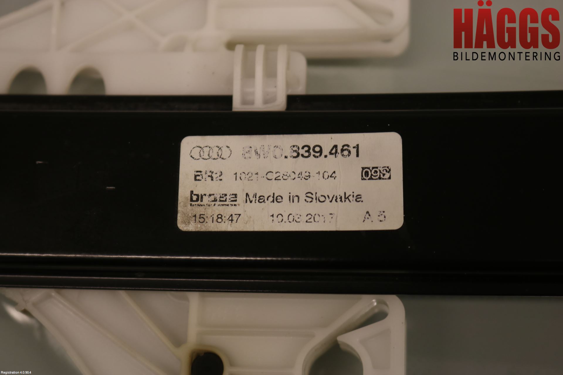 Audi A4 ALLROAD 17- Fönsterhissmekanism