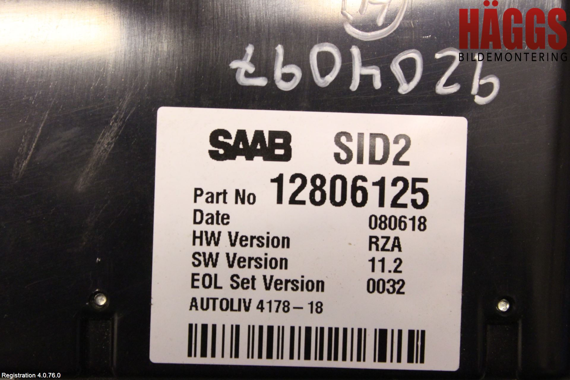 Saab 9-5 -05 Färddator