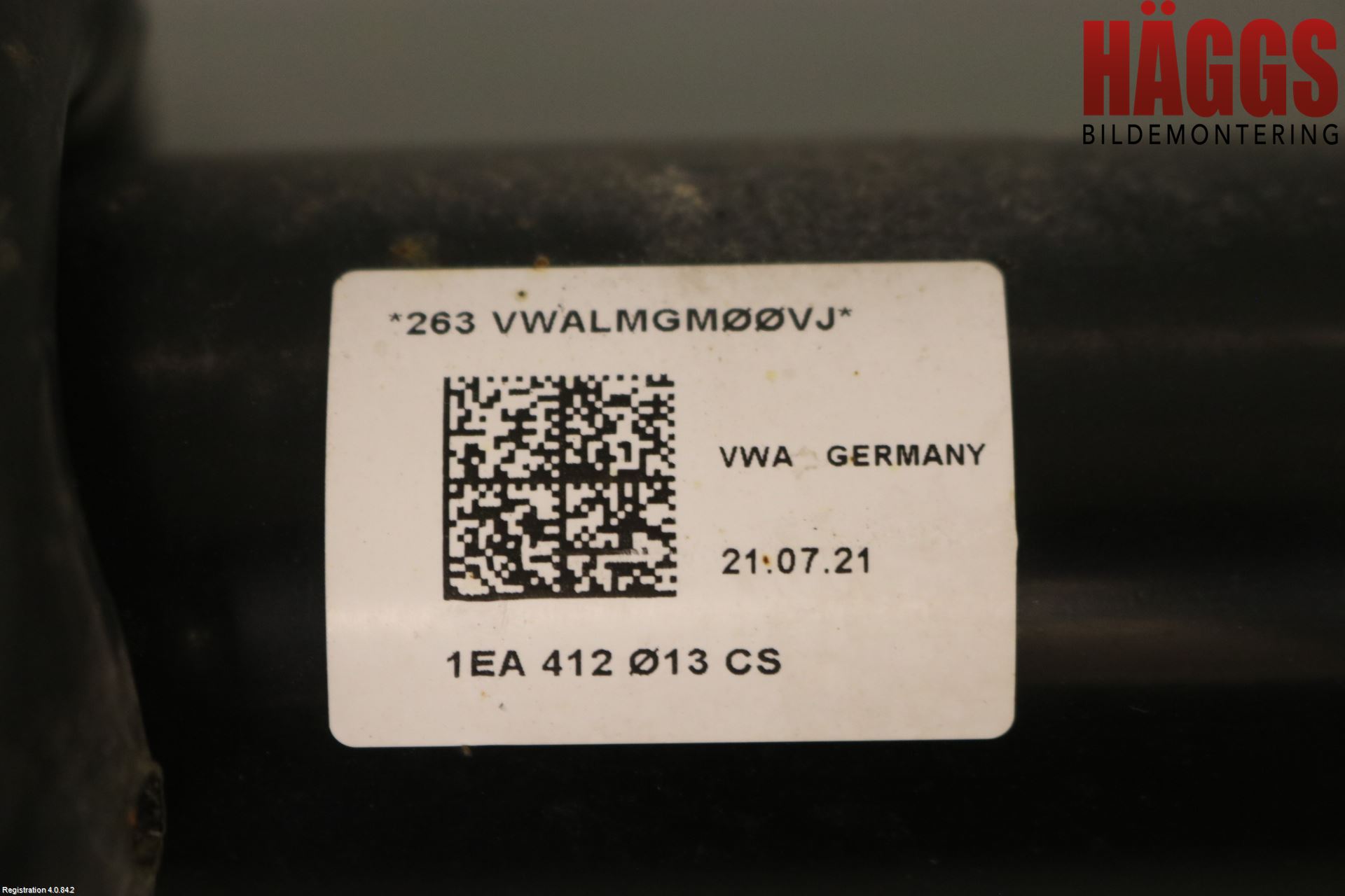 Volkswagen VW ID.3 21- Fjäderben Fram Vänster